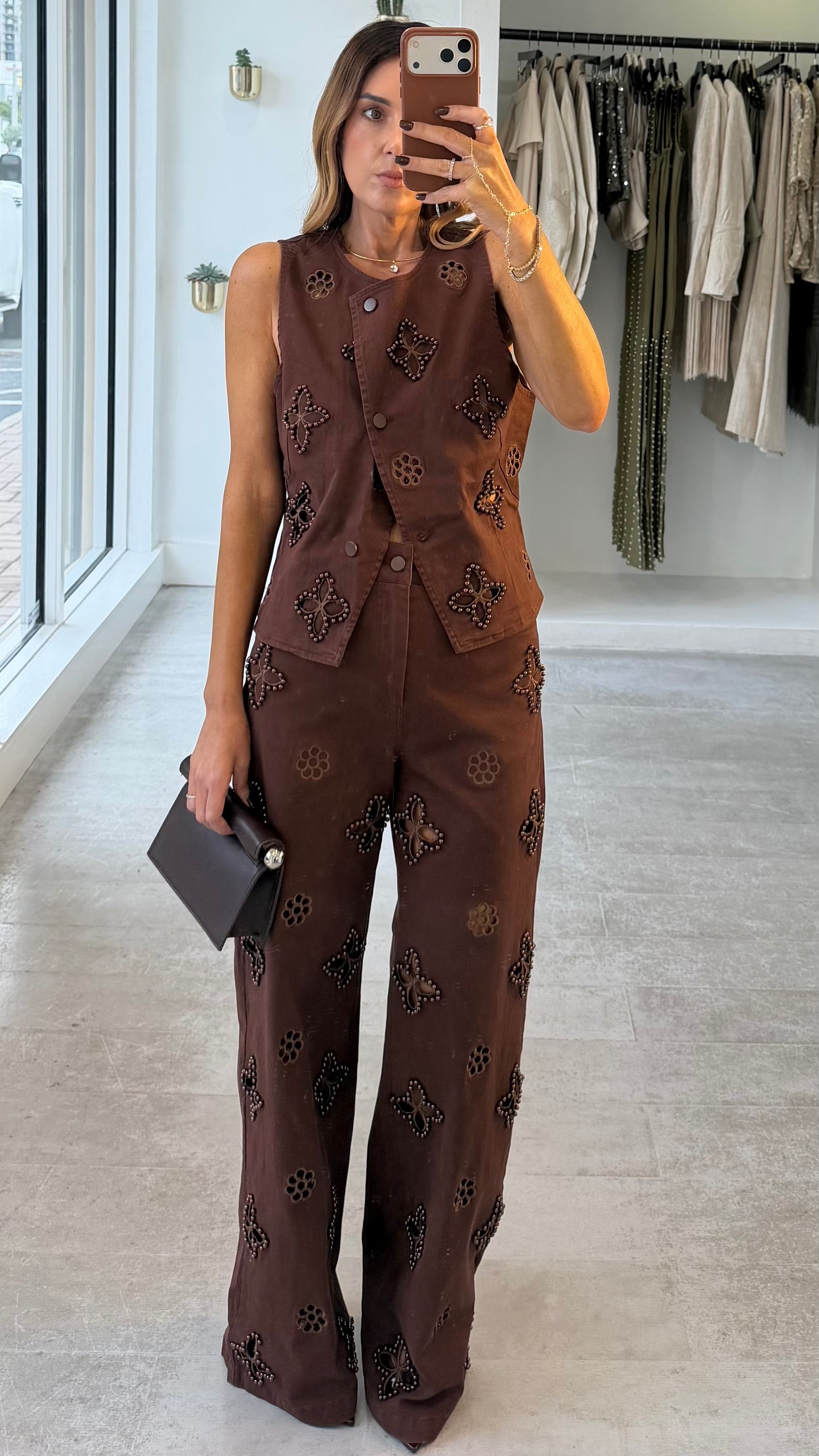 THE BROWN PERLA SET