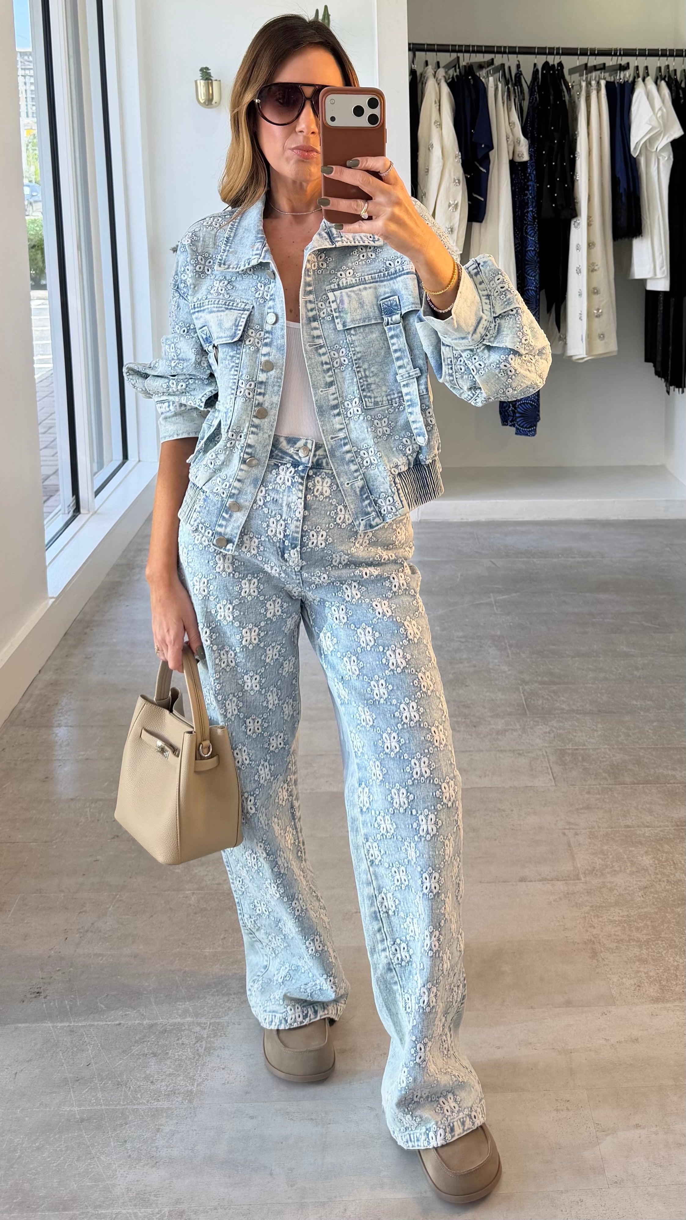 DENIM BLOOM SET