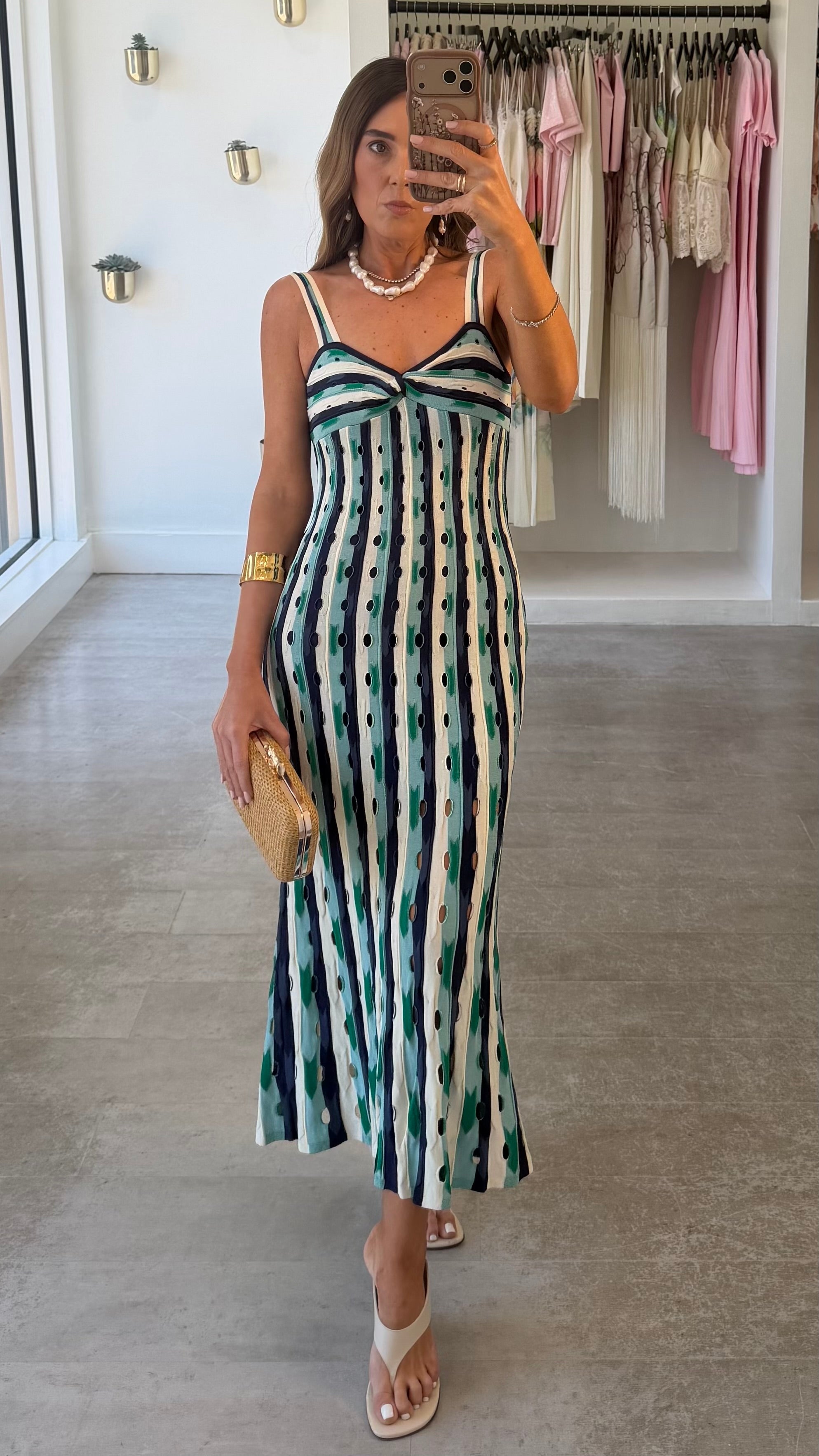 MARBELLA KNIT MIDI DRESS