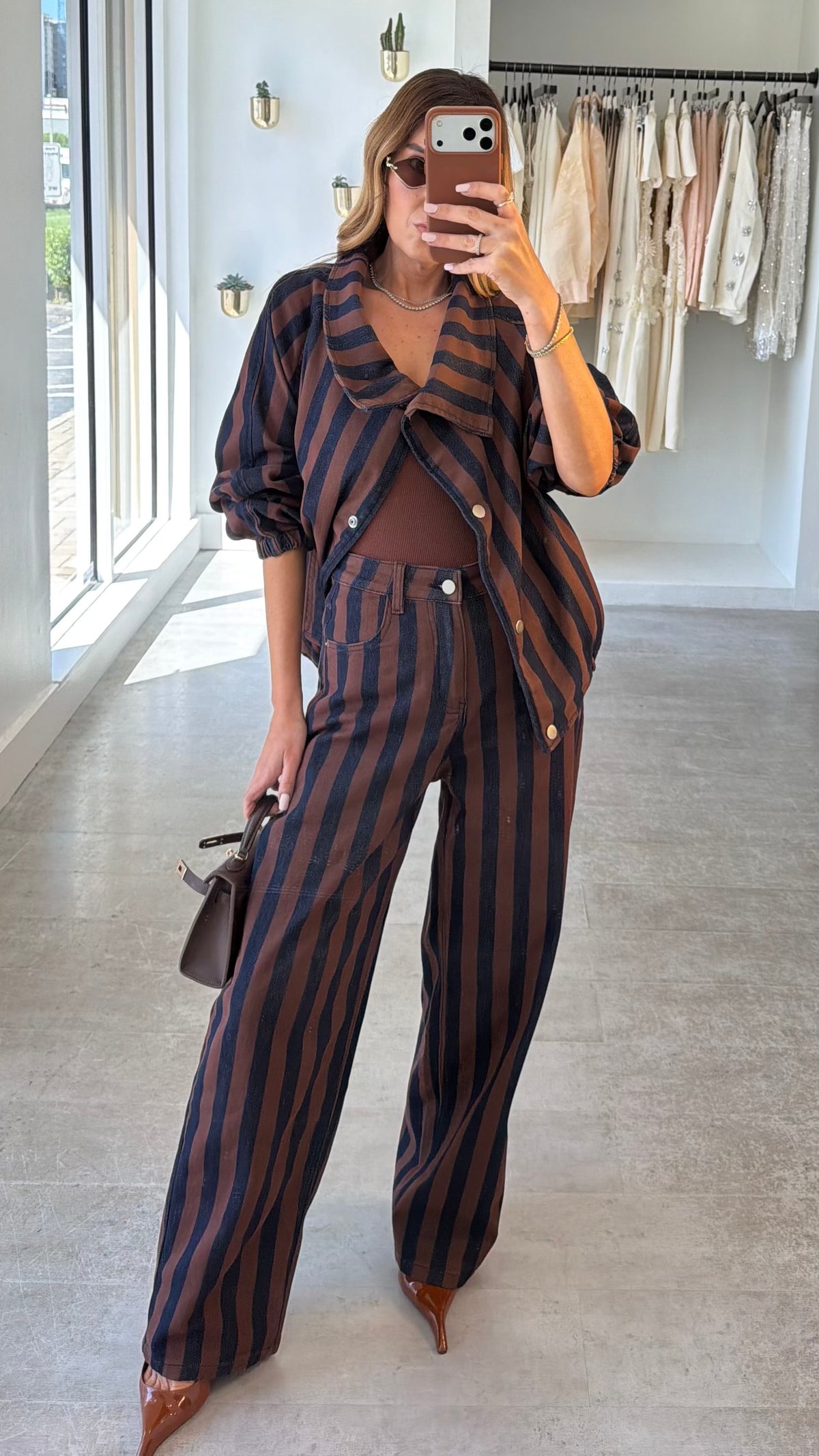CHOCO STRIPE SET