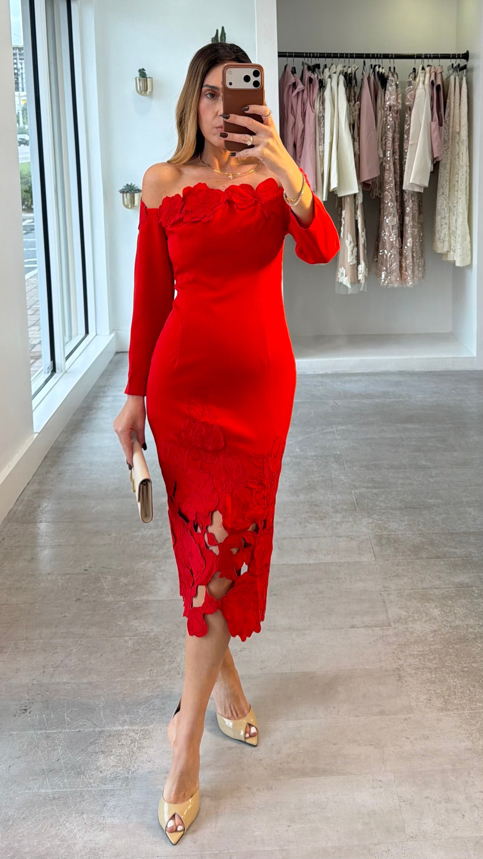 THE ROUGE FLEUR DRESS