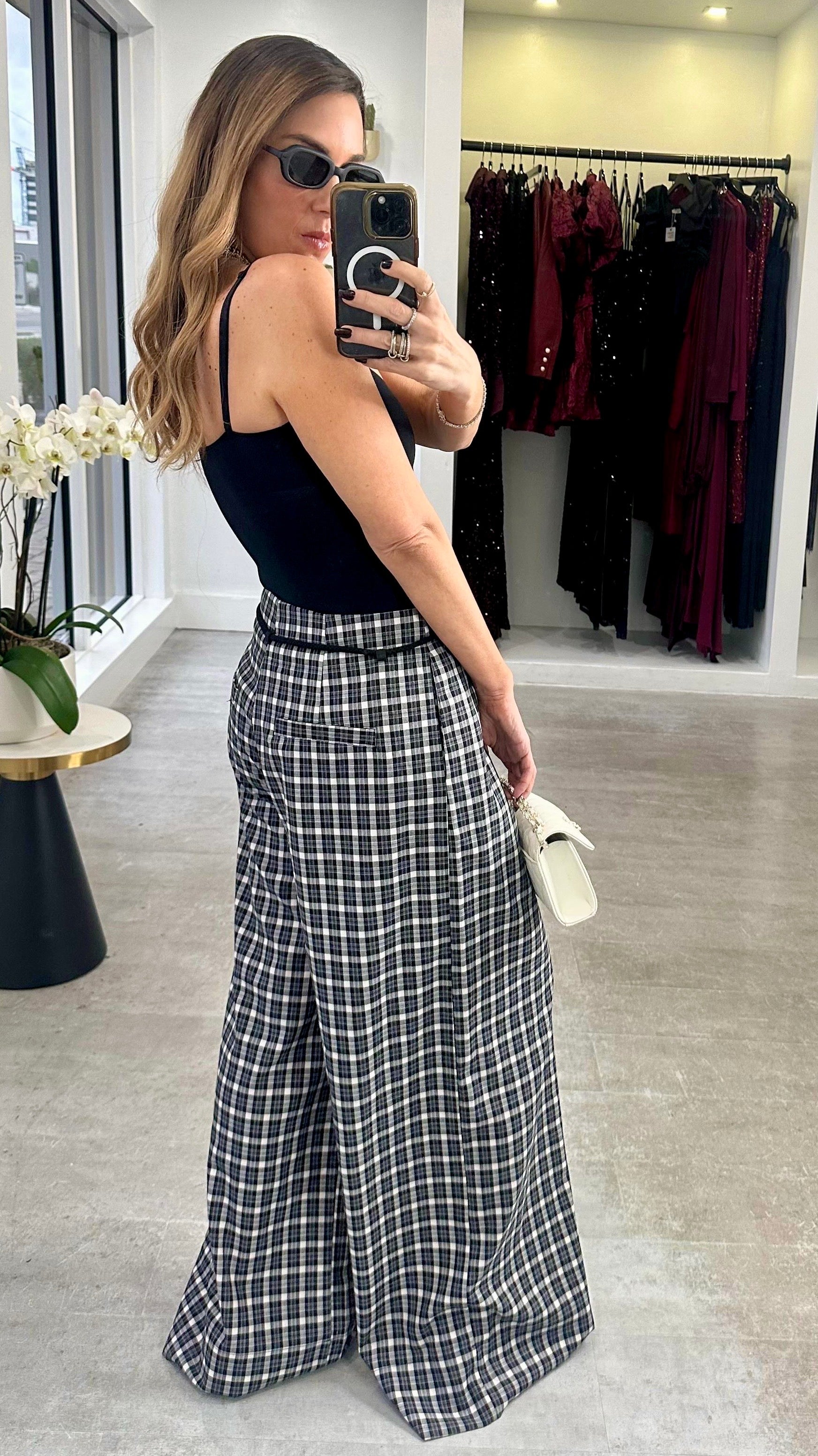 SOHO PLAID PANTS
