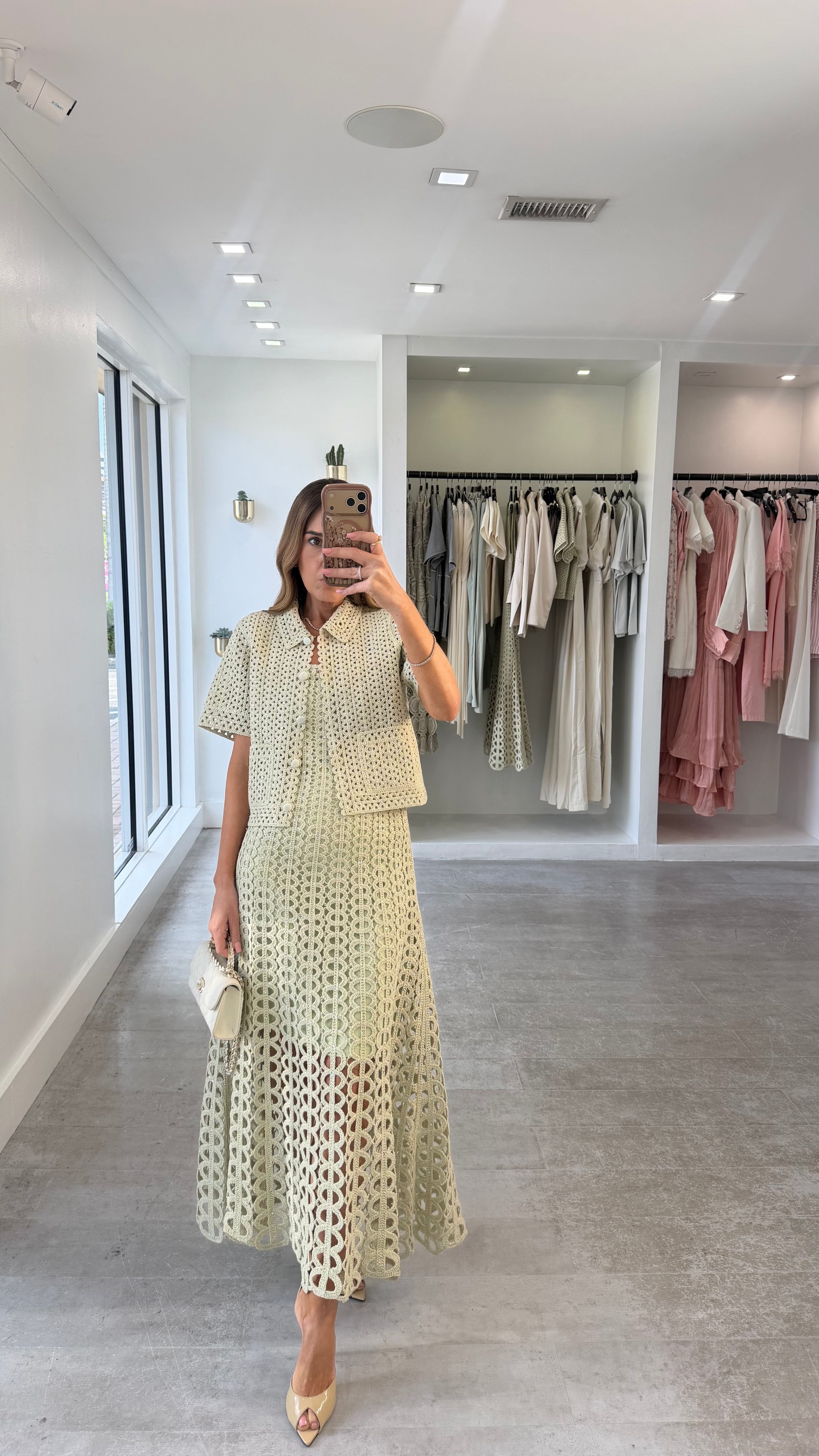 SAGE KRYSTAL DRESS SET