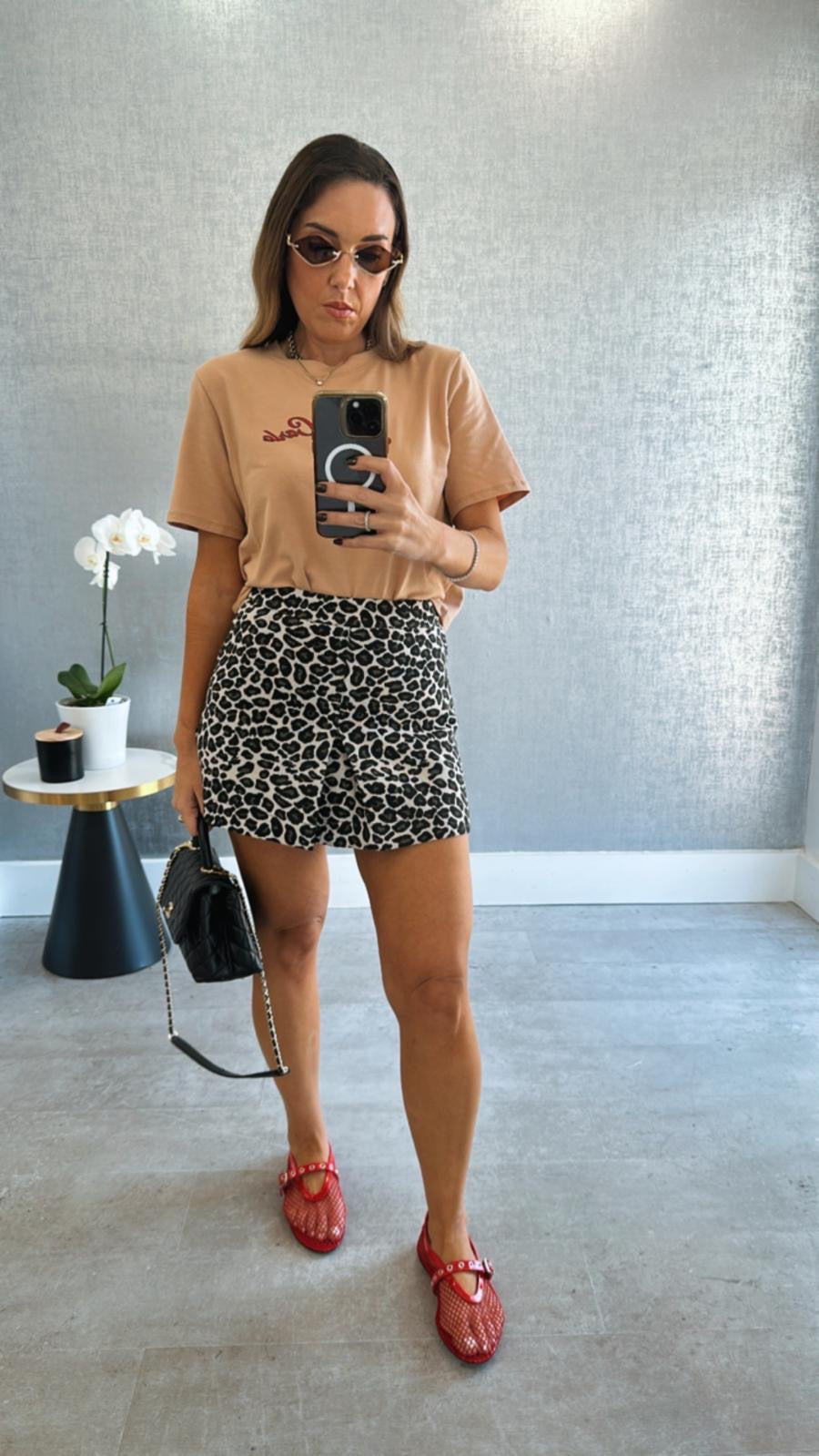 THE LEOPARD SKORT