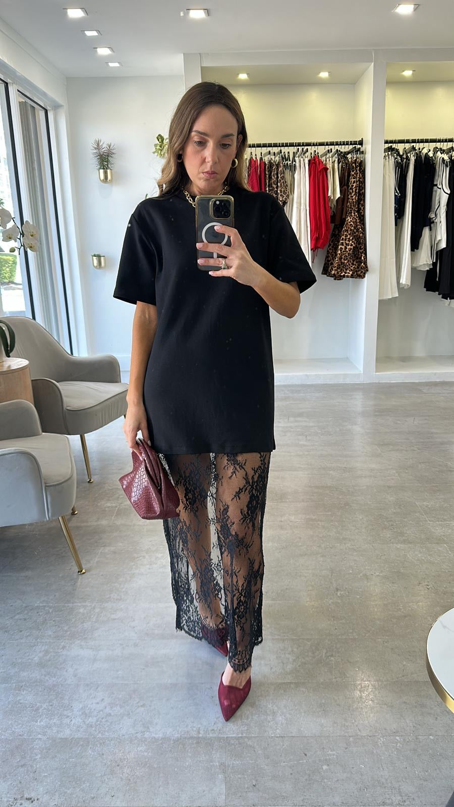 THE NOIR ILLUSION DRESS