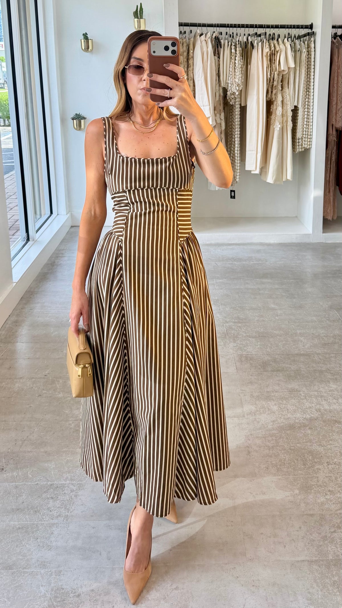 CITY STRIPE DRESS