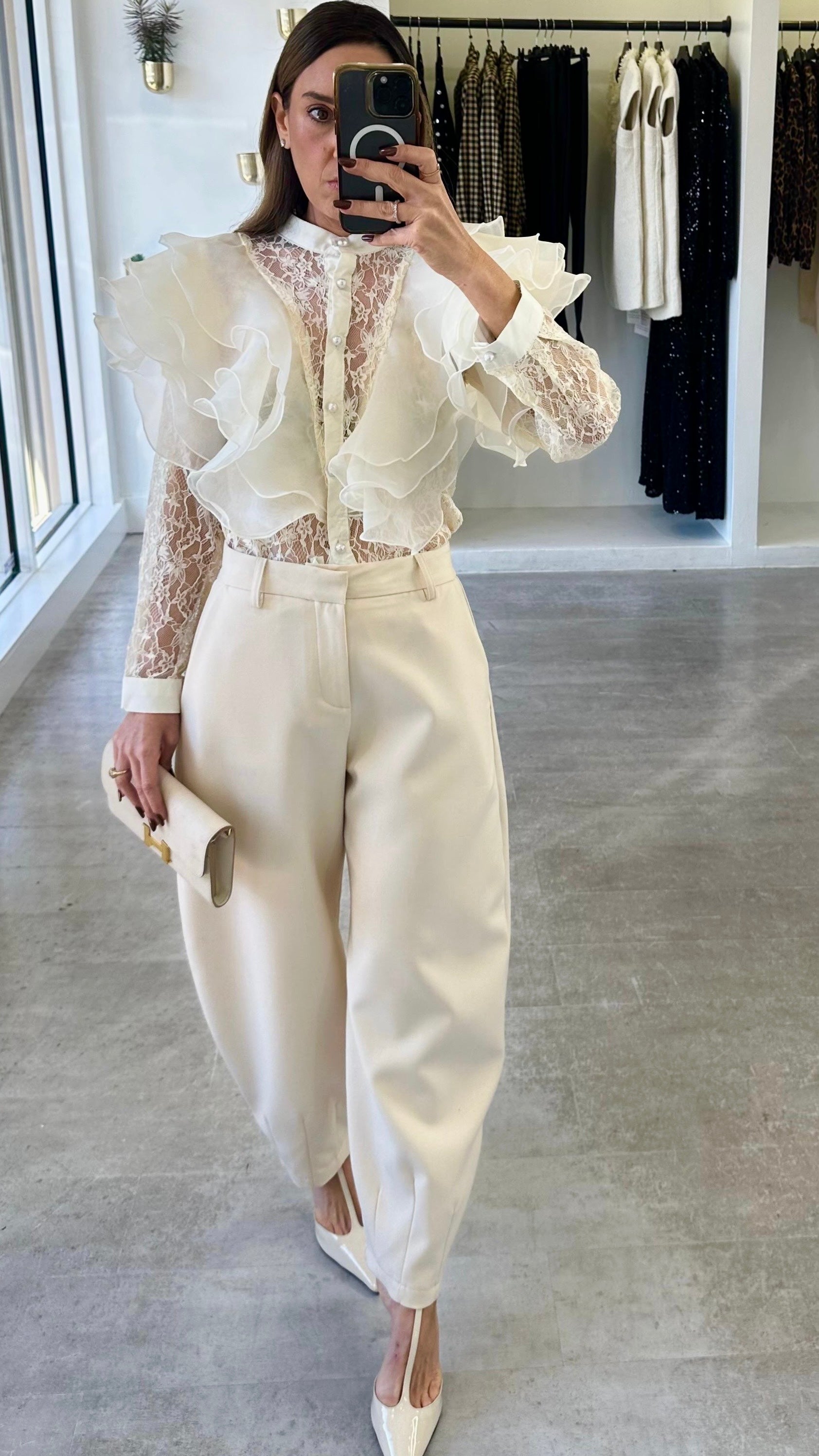 IVORY GRACE TROUSERS