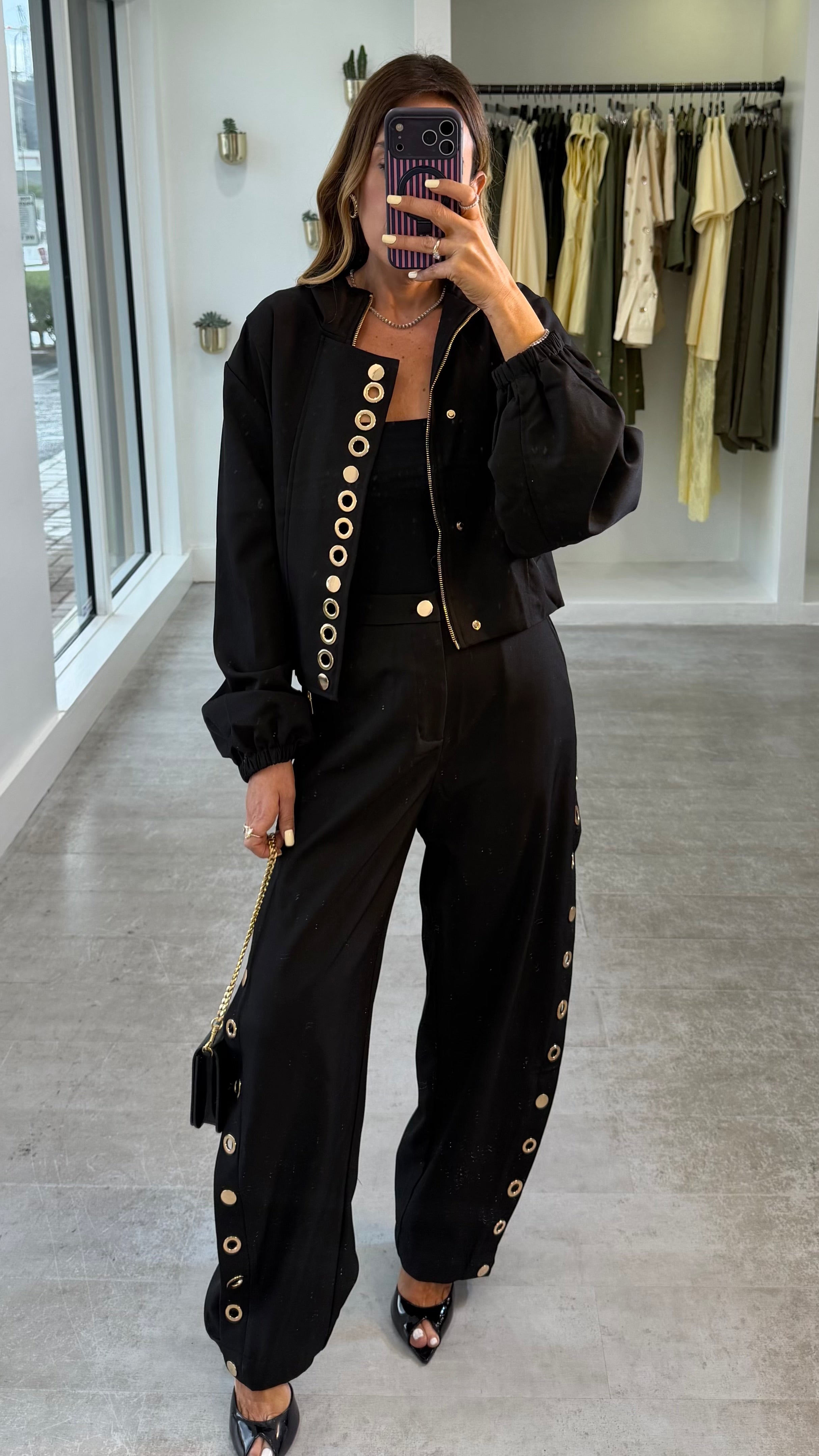NOIR ARO PANT SET