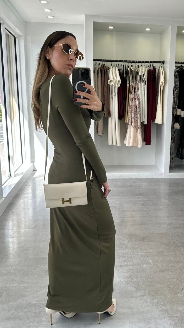 VERDE RING MAXI DRESS