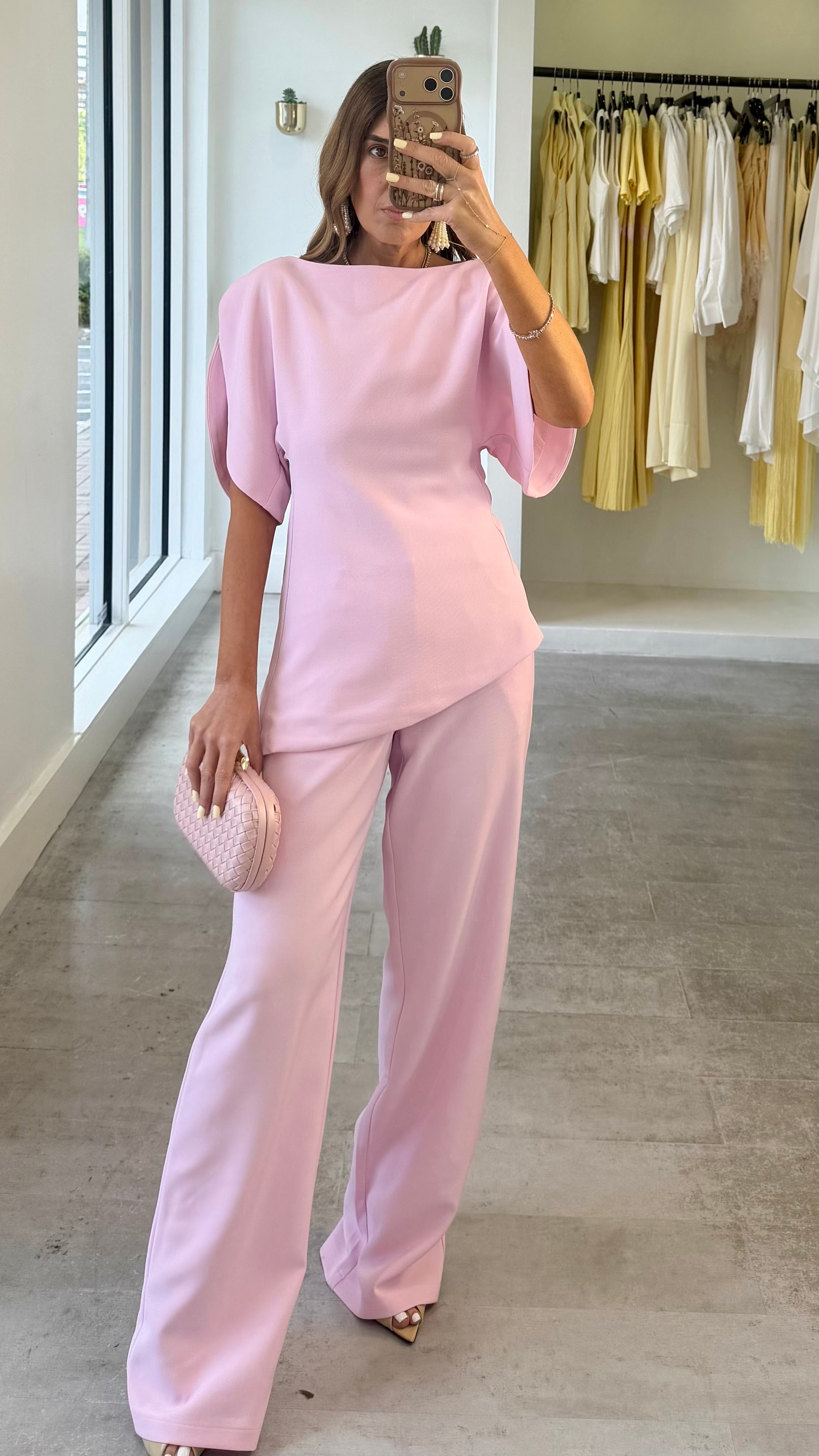 BLUSH MODERN PANT SET