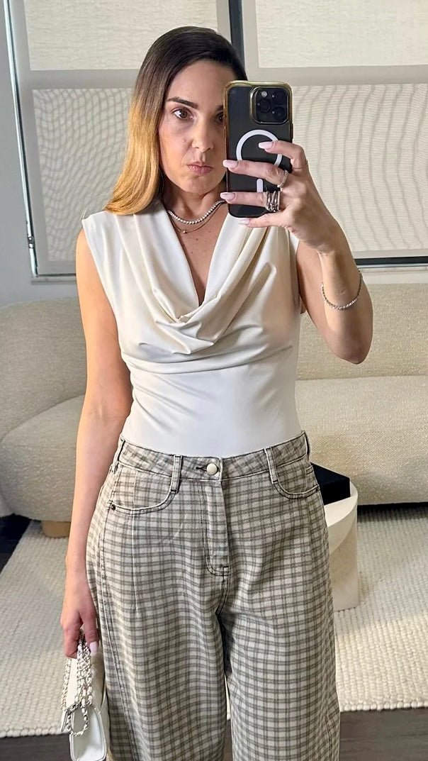 The Aura Draped Bodysuit