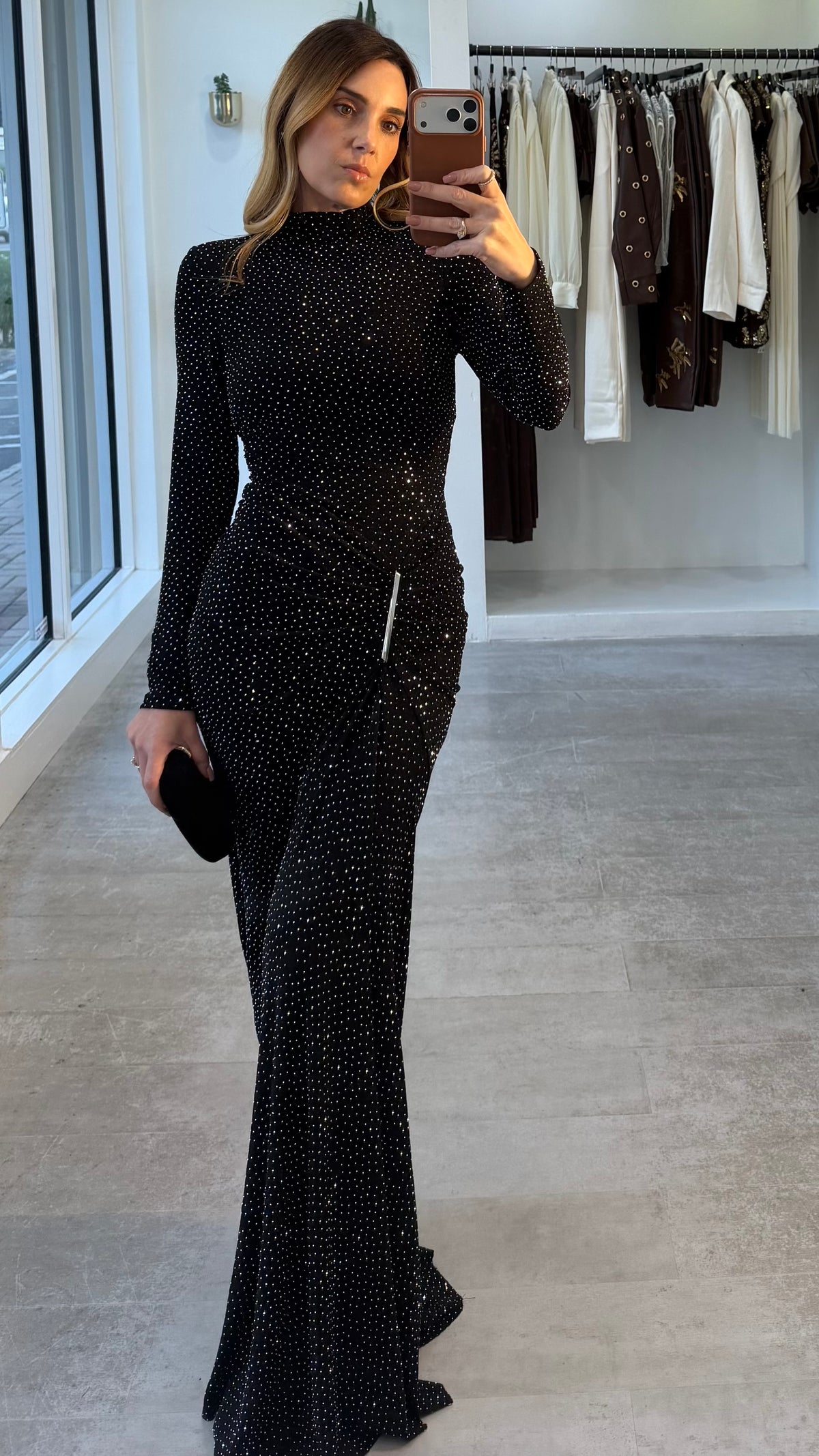 NOIR STARDUST MAXI