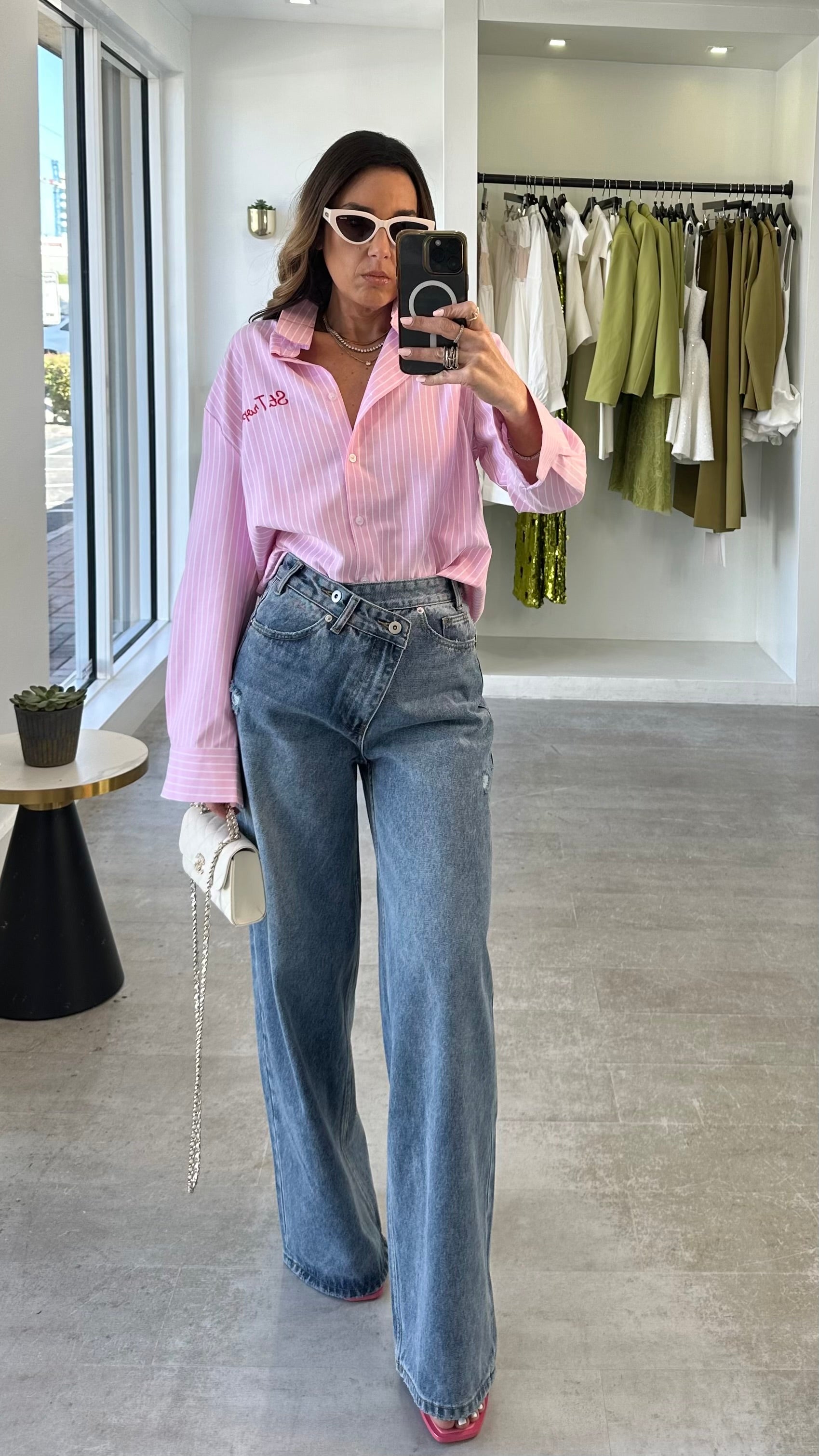 PINK TROPEZ BLOUSE