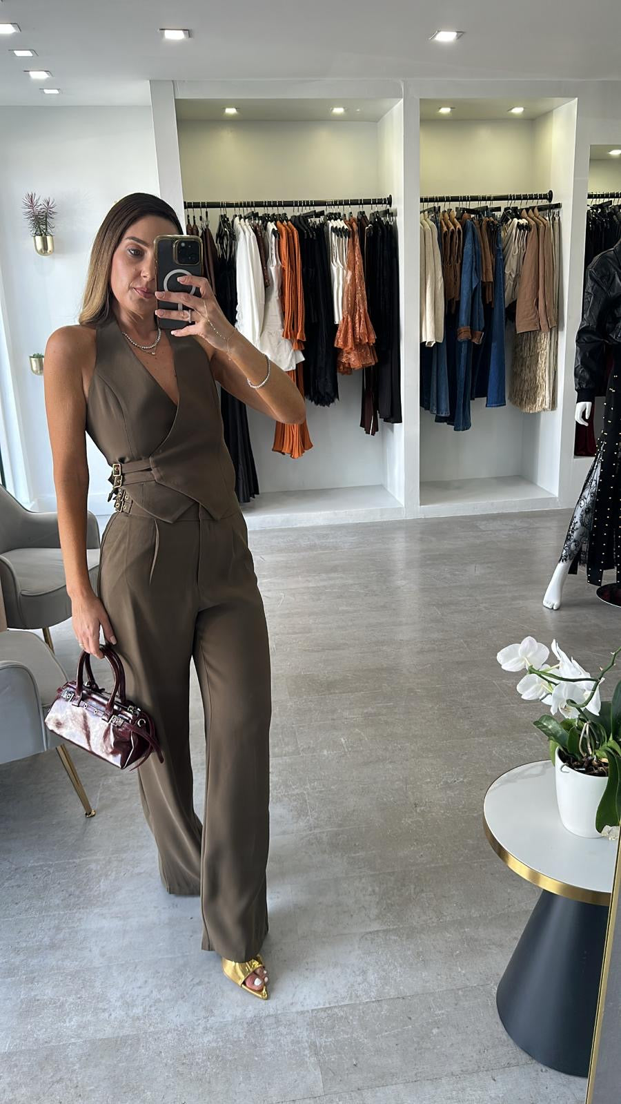 ASSY OLIVE BUCKLE SET