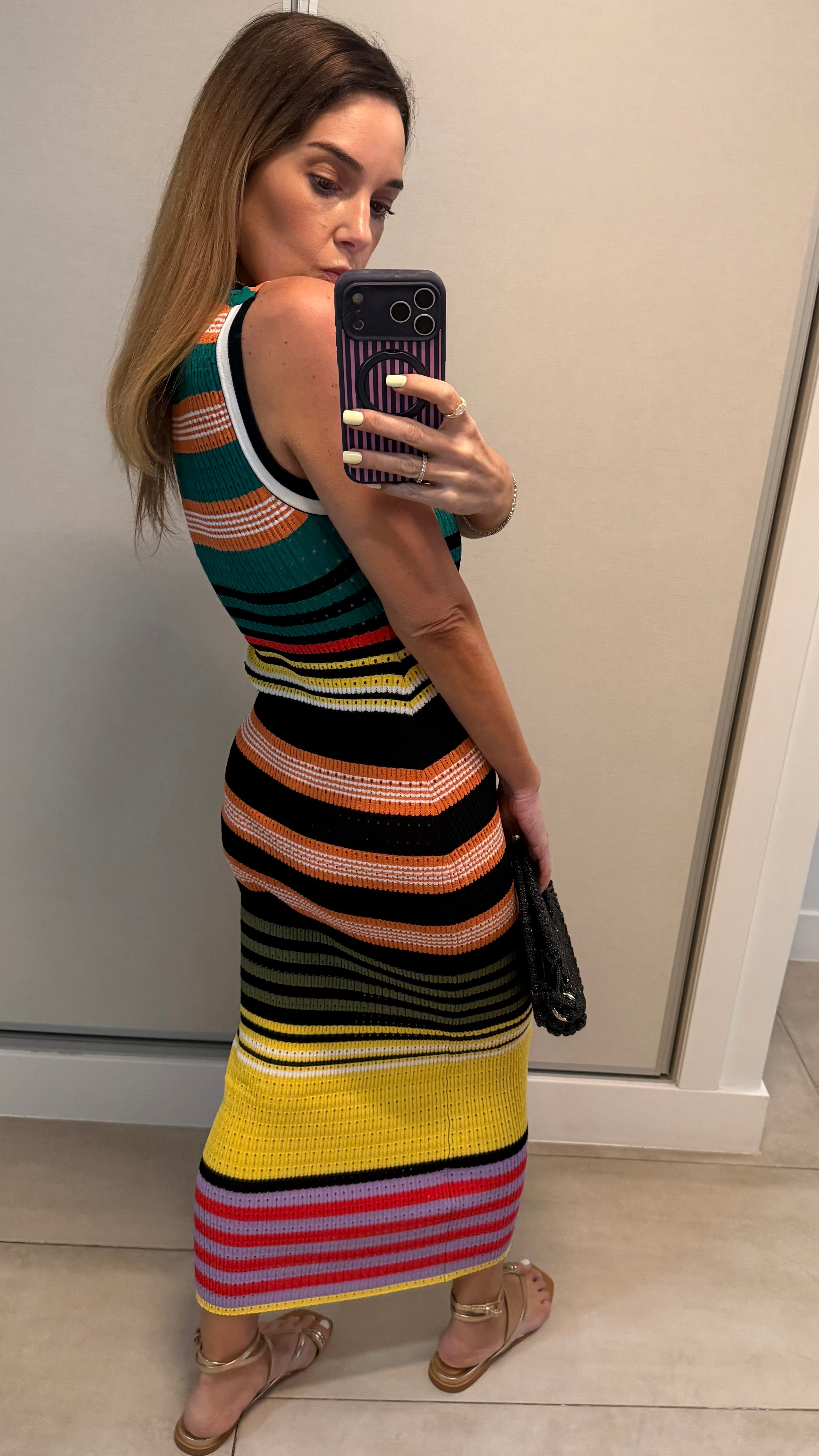 VIVA STRIPE DRESS