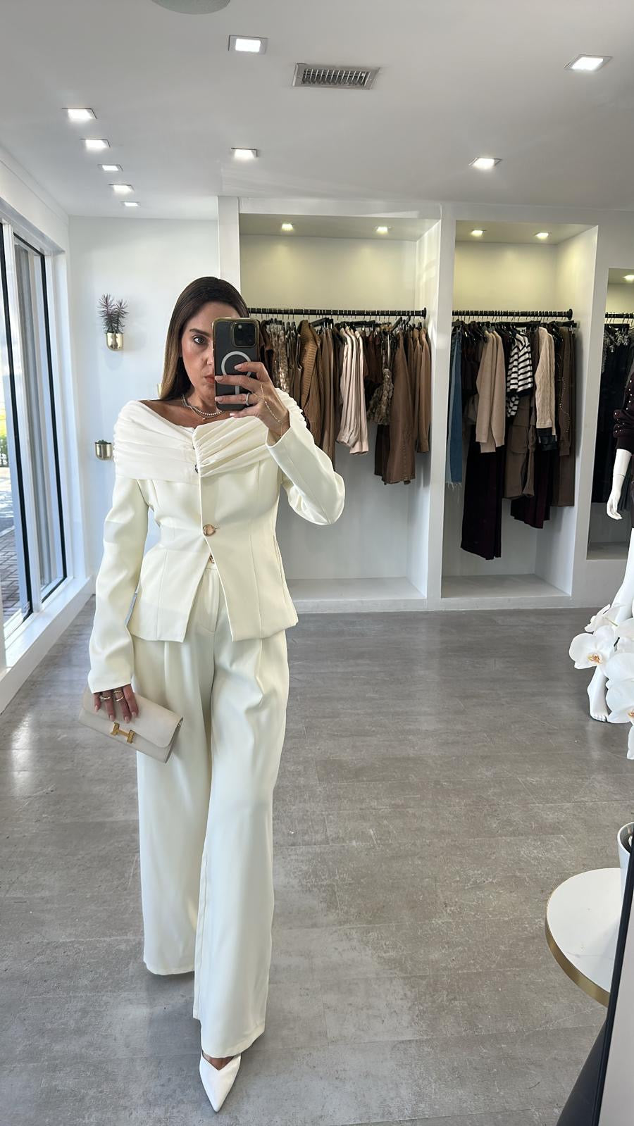 VANILLA DRAPE SET