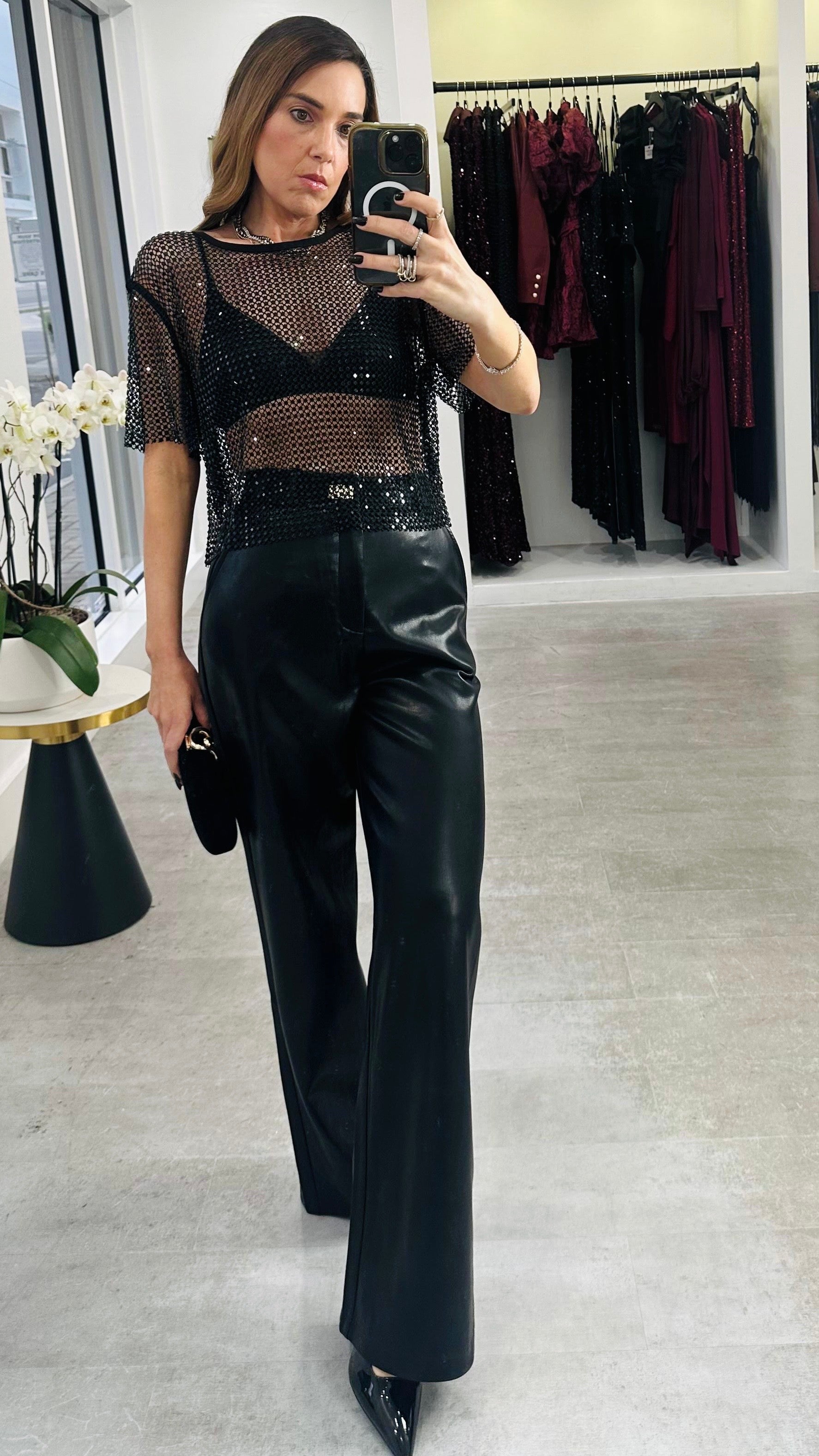 BLACK HOURS VEGAN PANTS