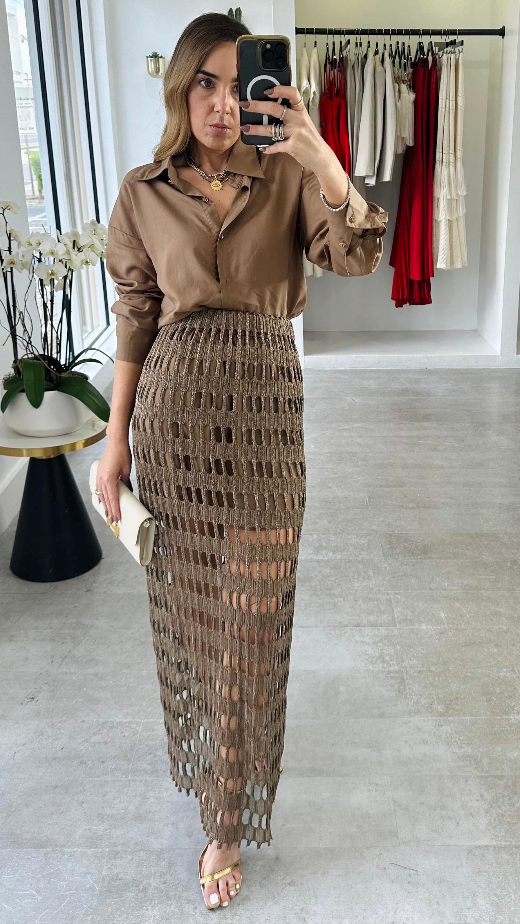 SAHARA KNIT SKIRT SET