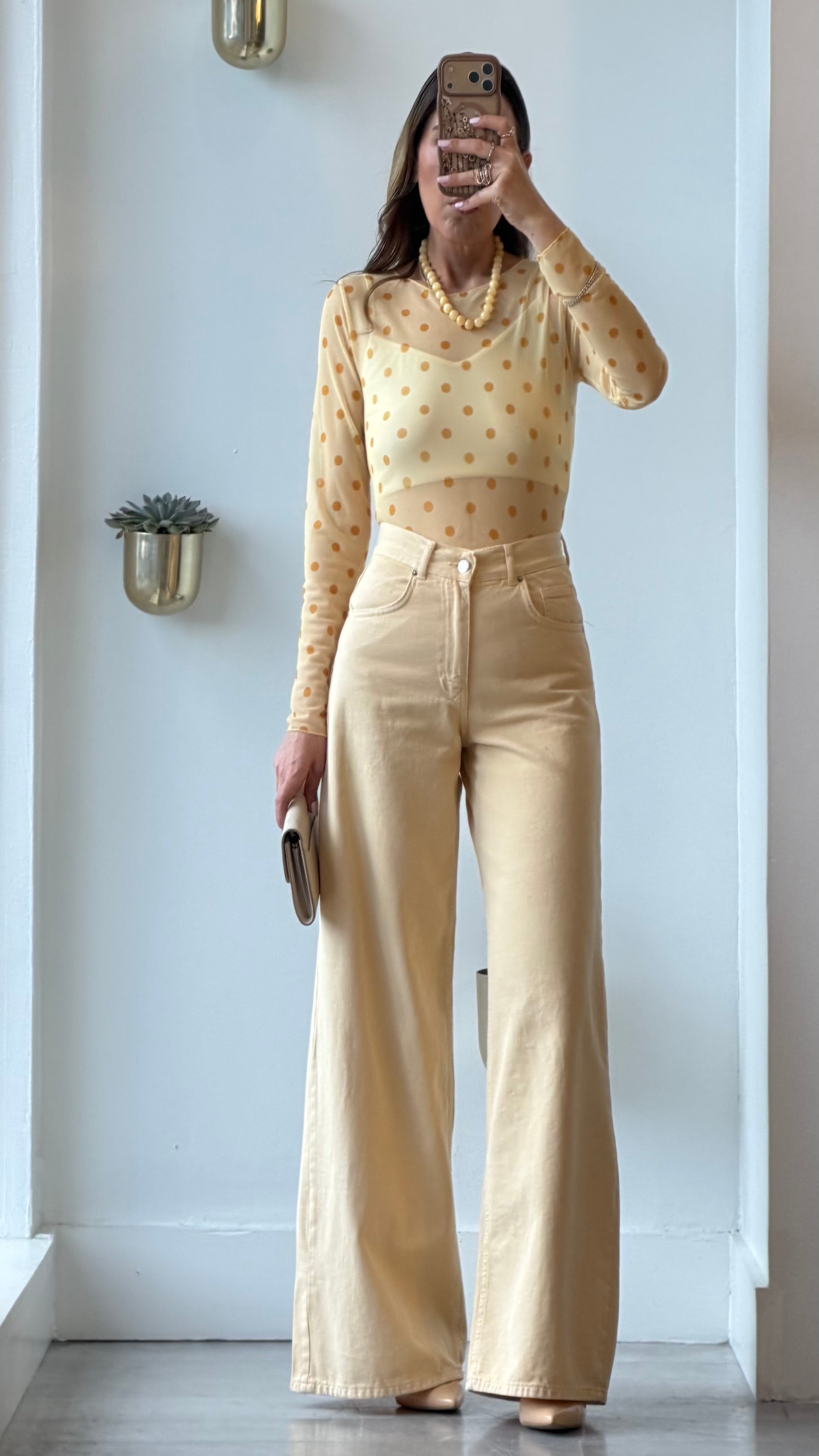 NEUTRAL WIDE DENIM