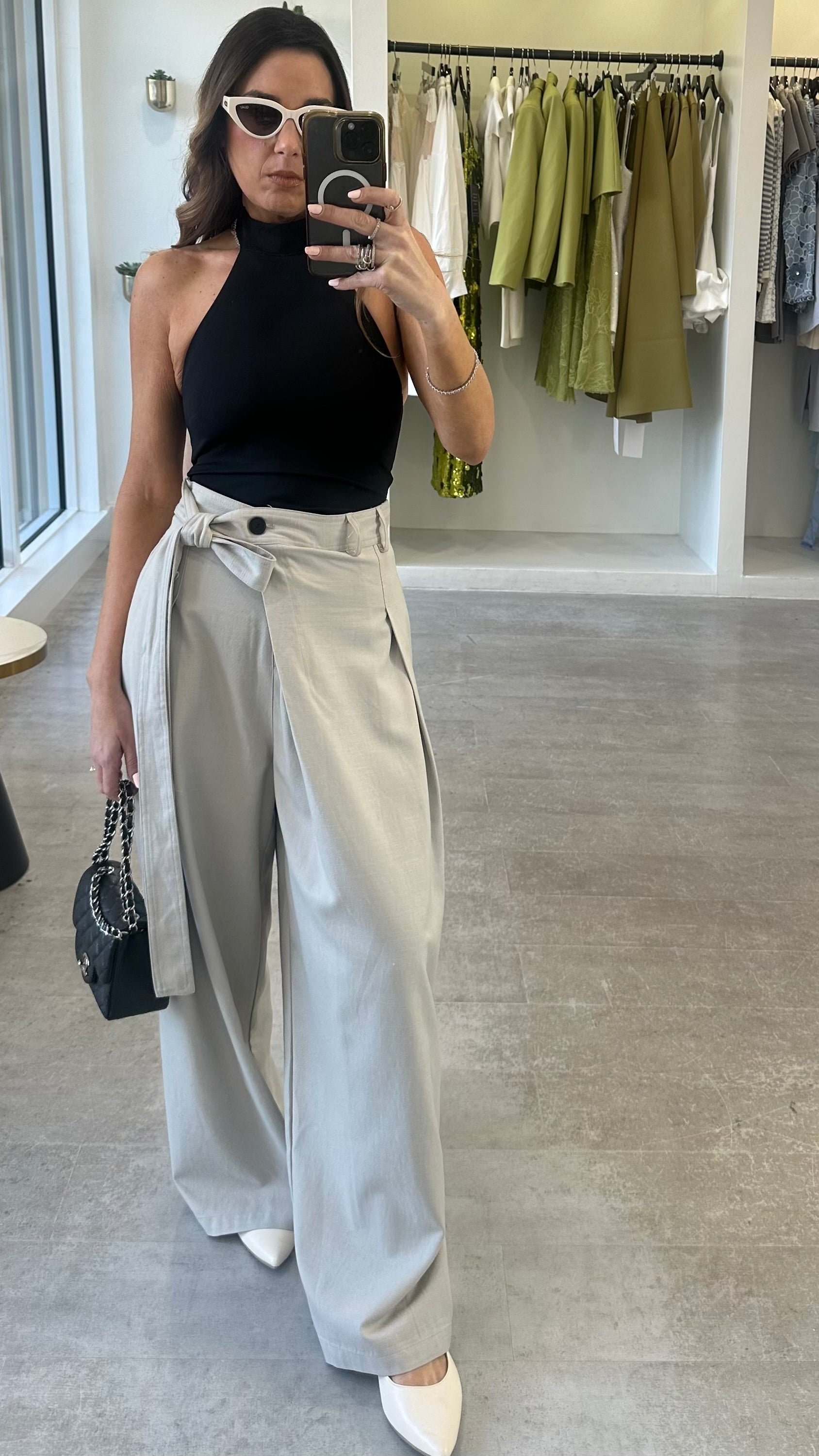 ASH ASSYMETRICAL TROUSERS