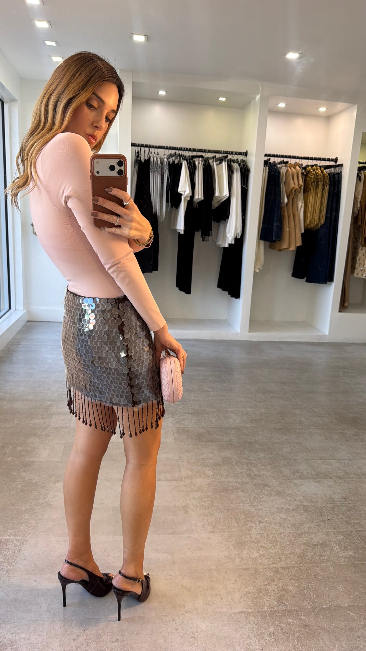 COCOA DISC SKIRT