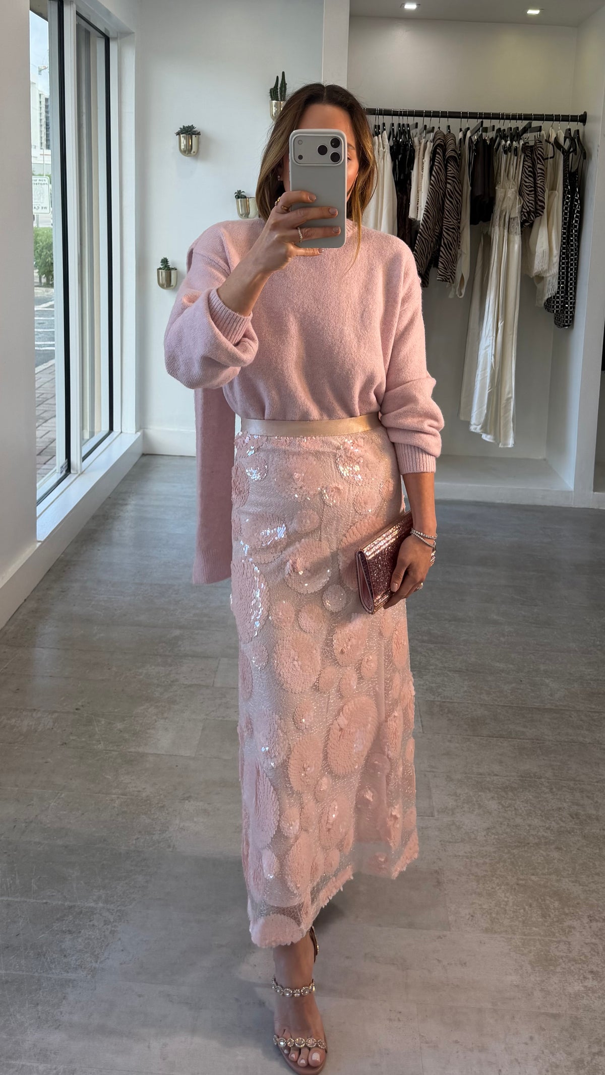 ROSE LAYERS KNIT