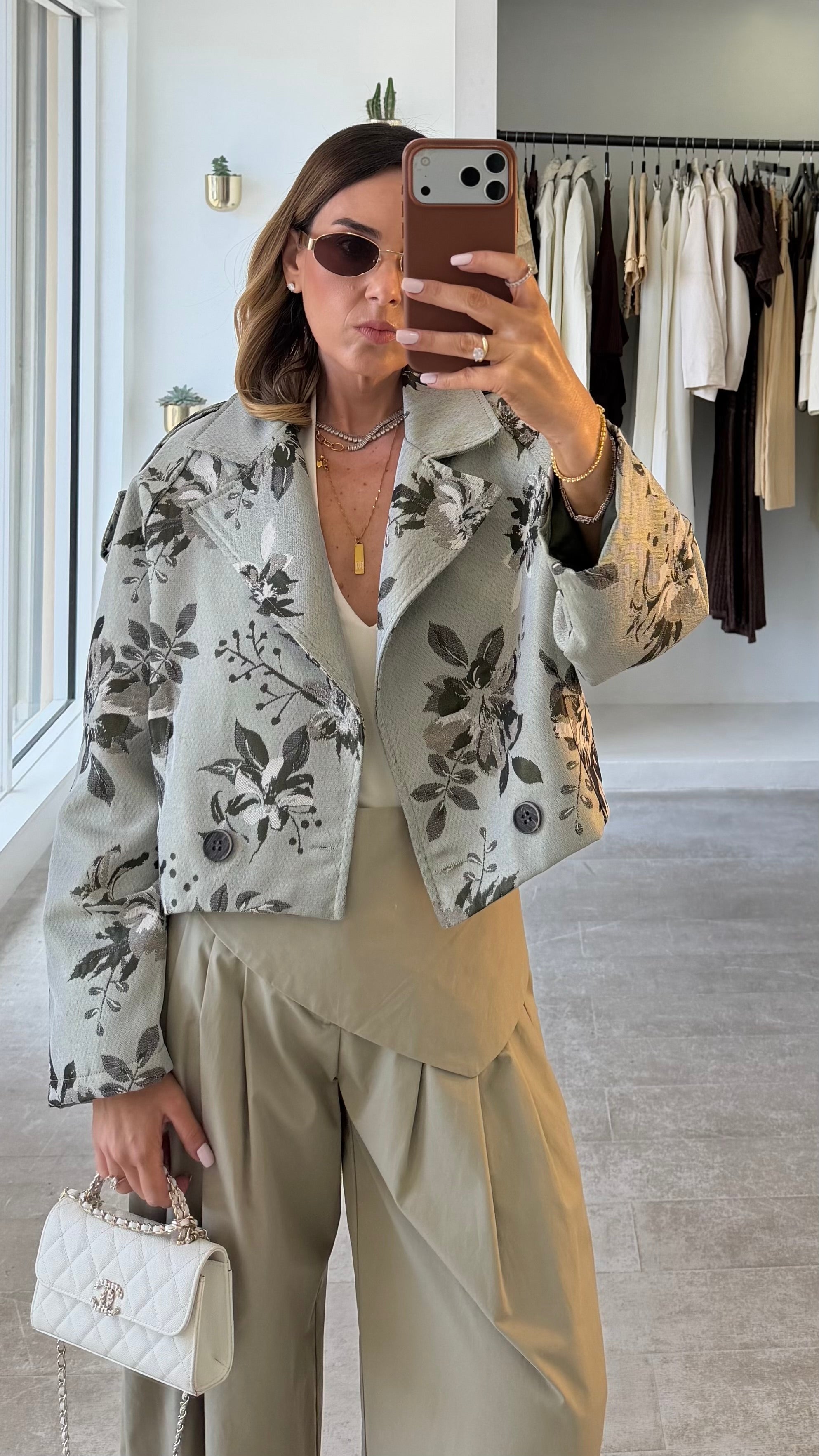 FLORA JACQUARD JACKET