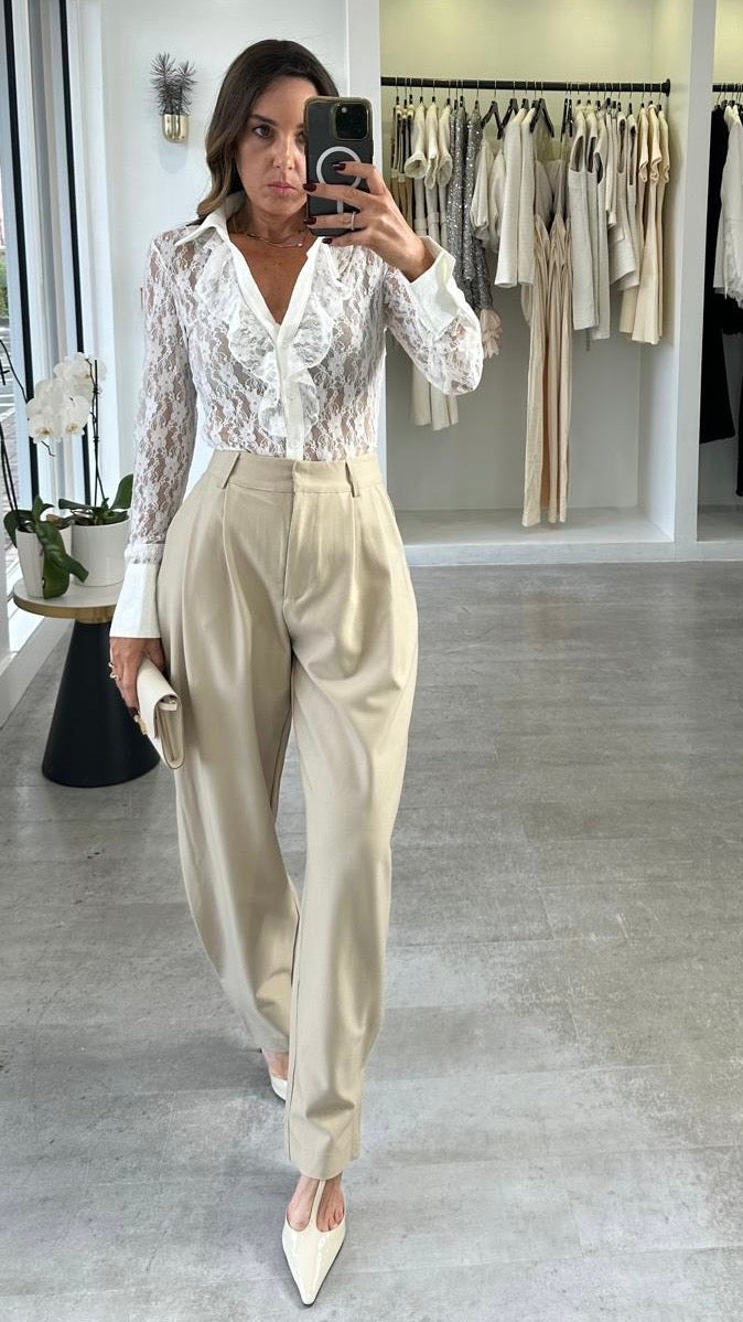 MILAN PLEATED TROUSERS
