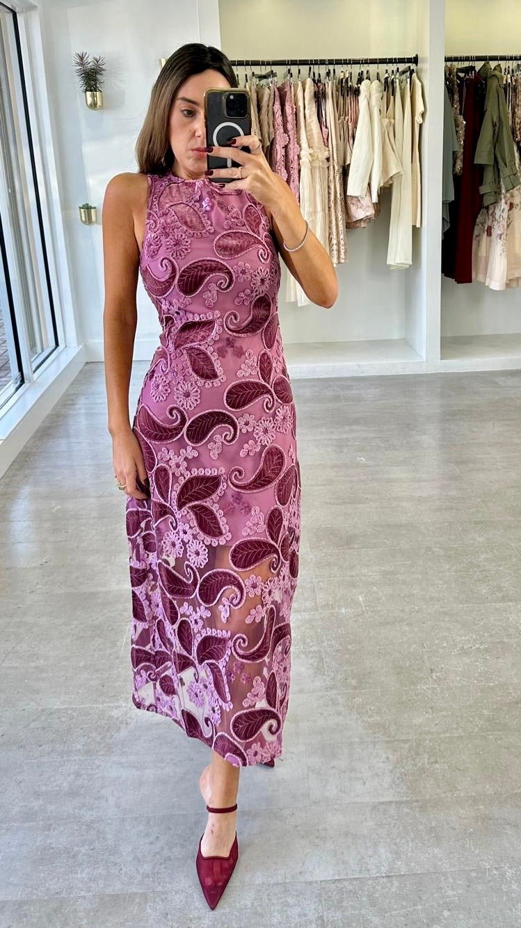 AMETHYST BLOOM DRESS