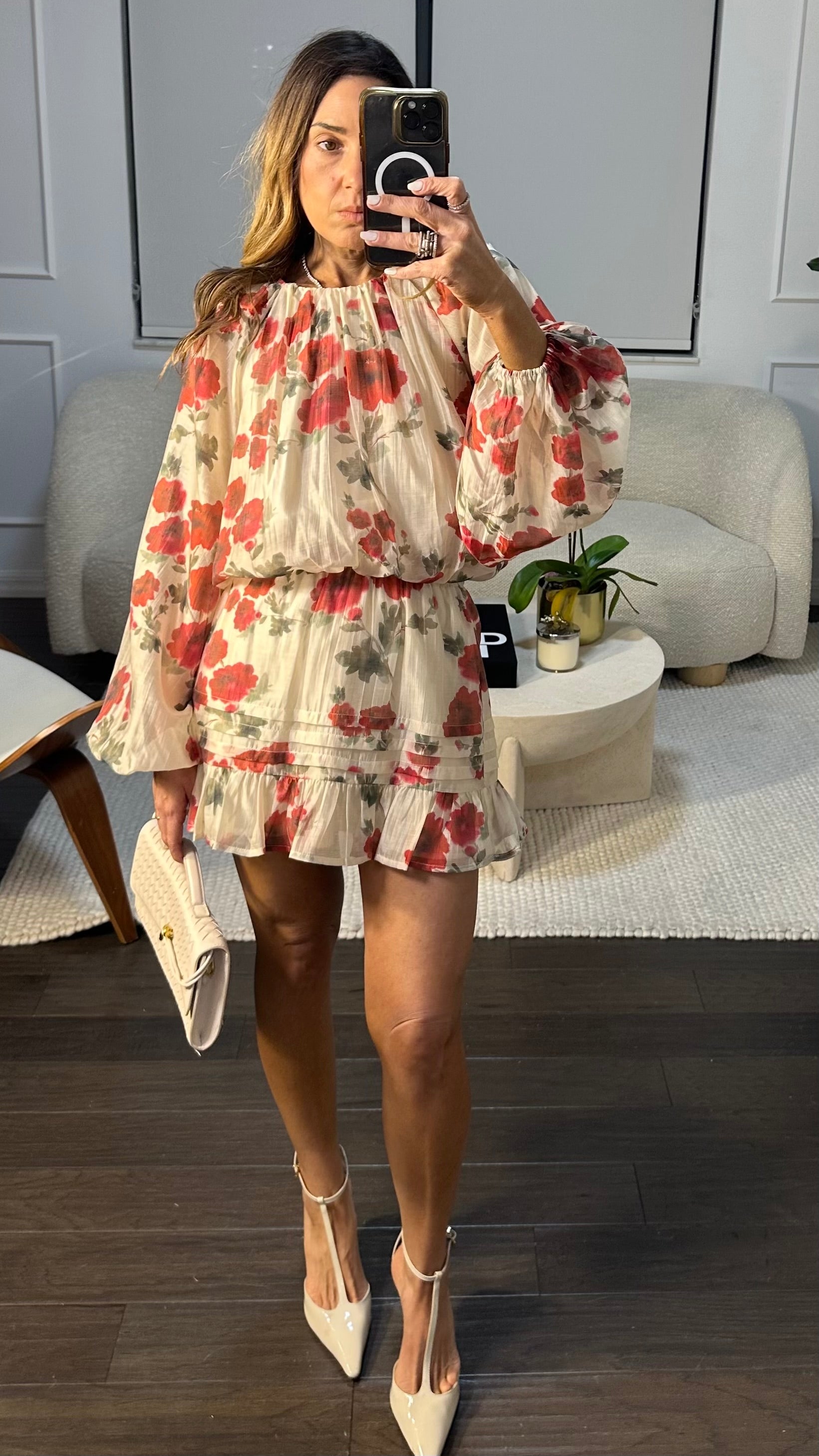 ROSEWATER BLOOM SKIRT SET