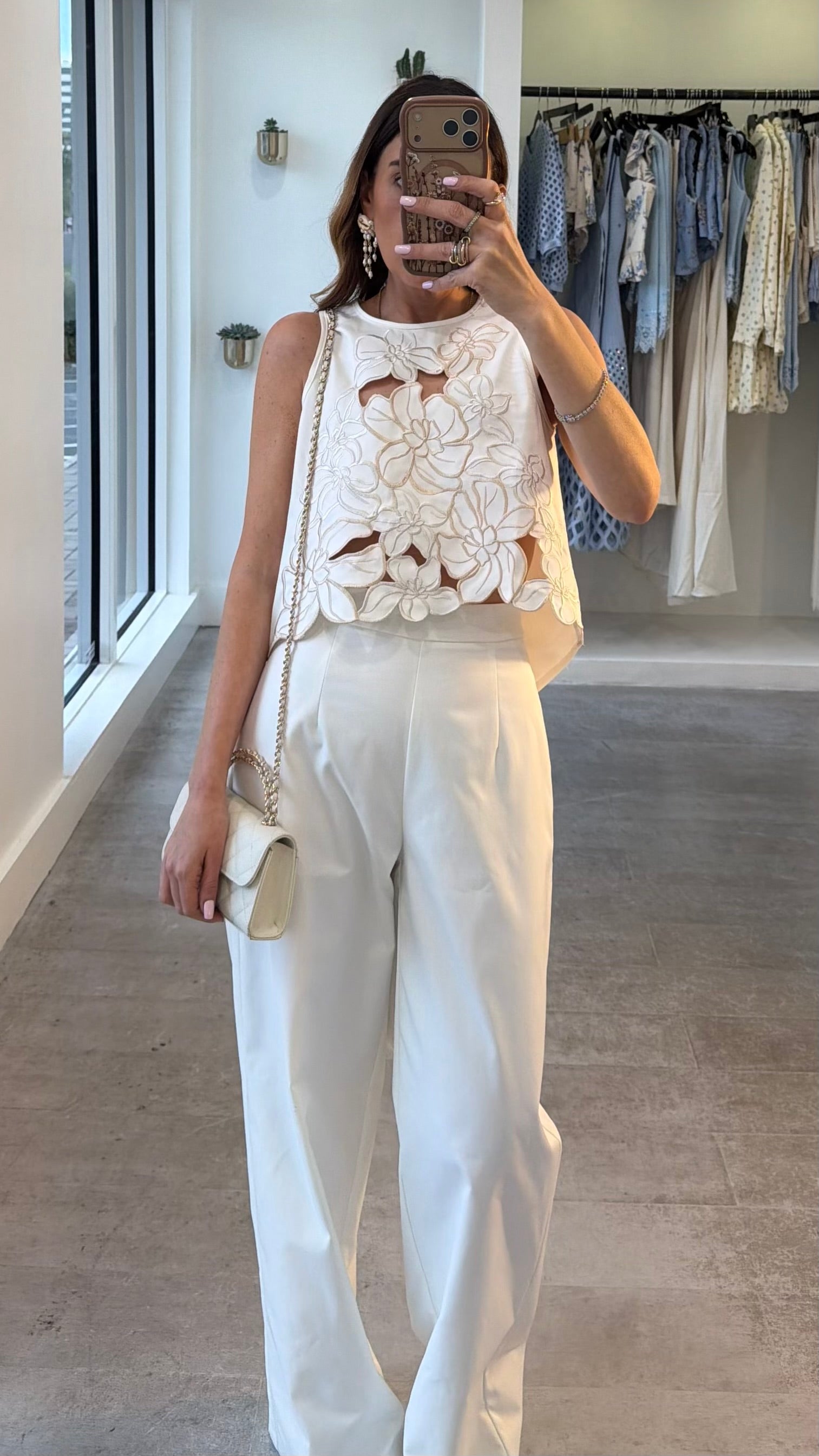 IVORY FLOWER ELEGANT SET