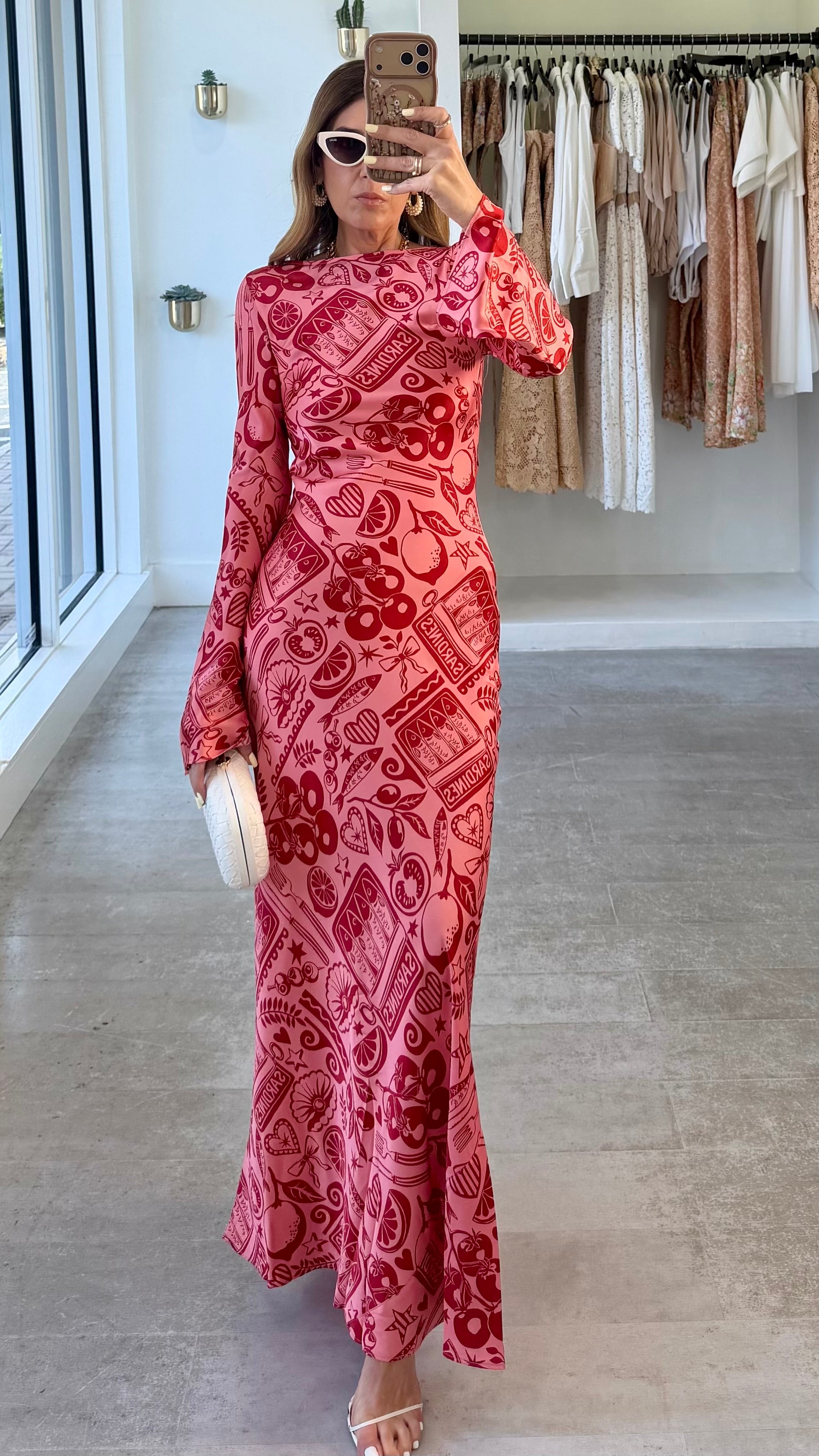 LA VITA ROSA DRESS
