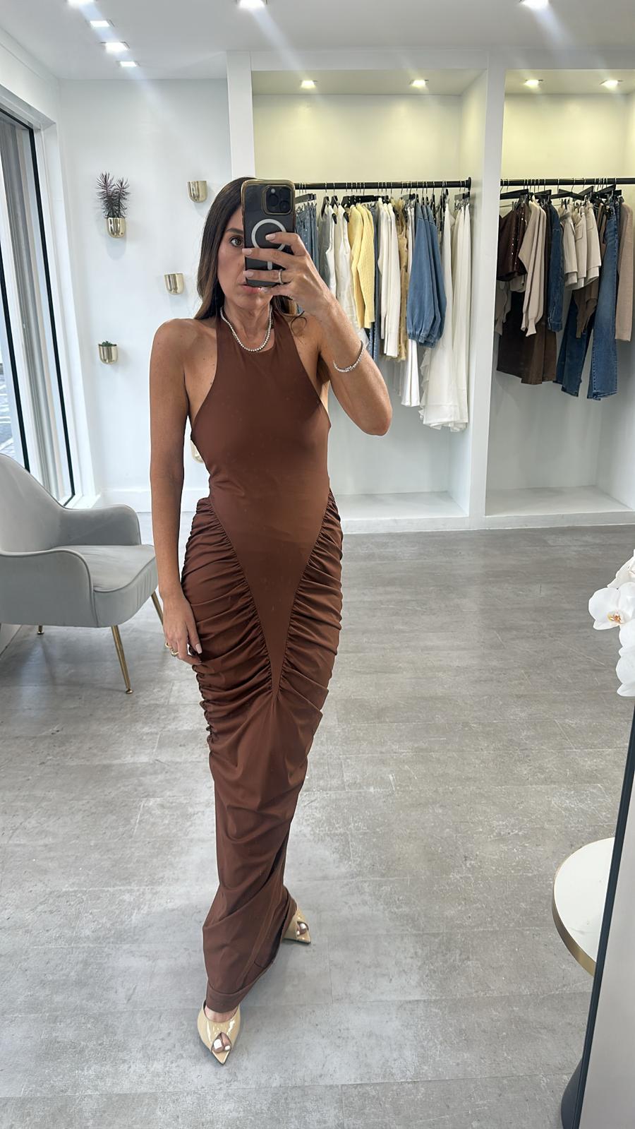 SIENNA RUCHE DRESS