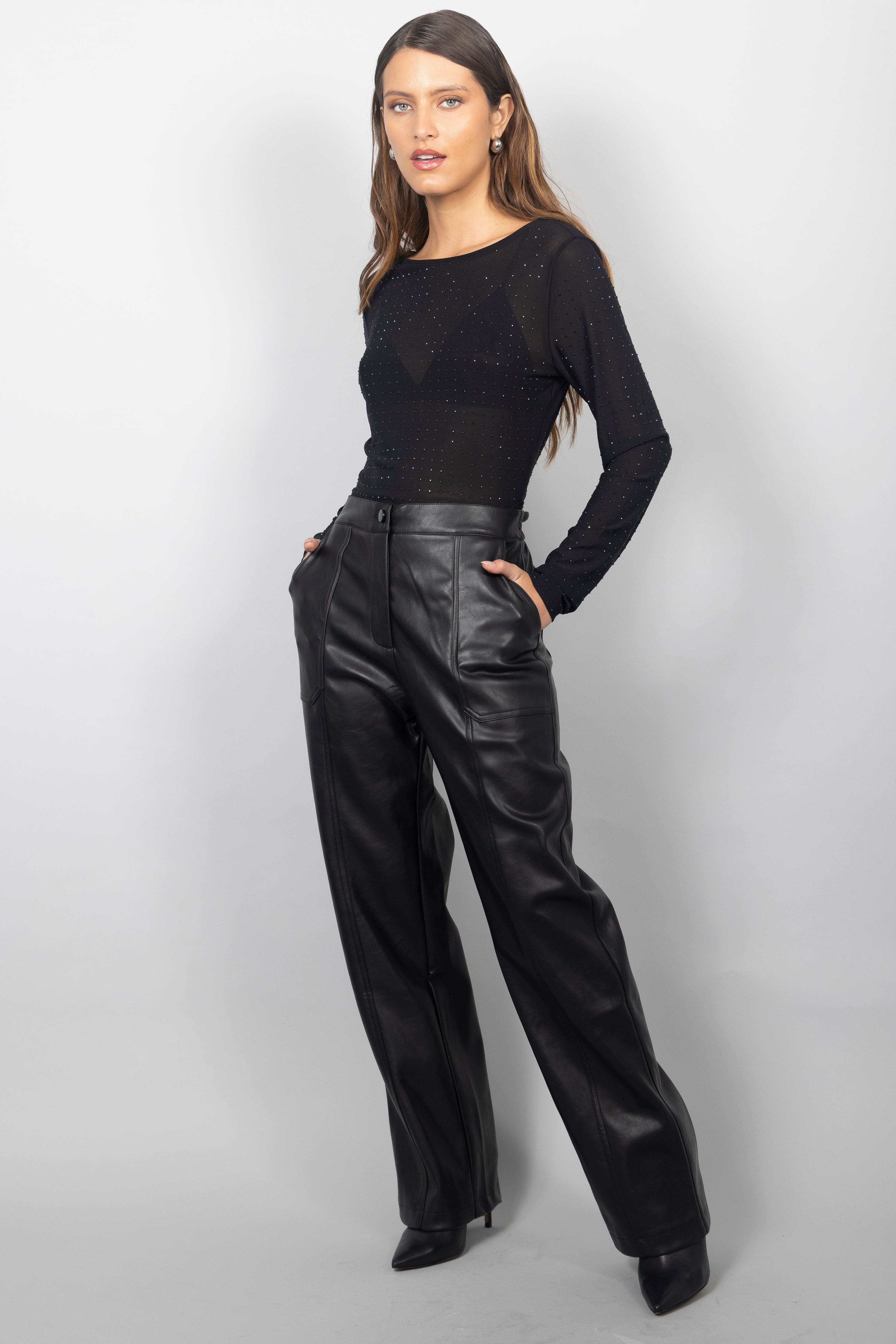 HALTER TIE DENIM SET