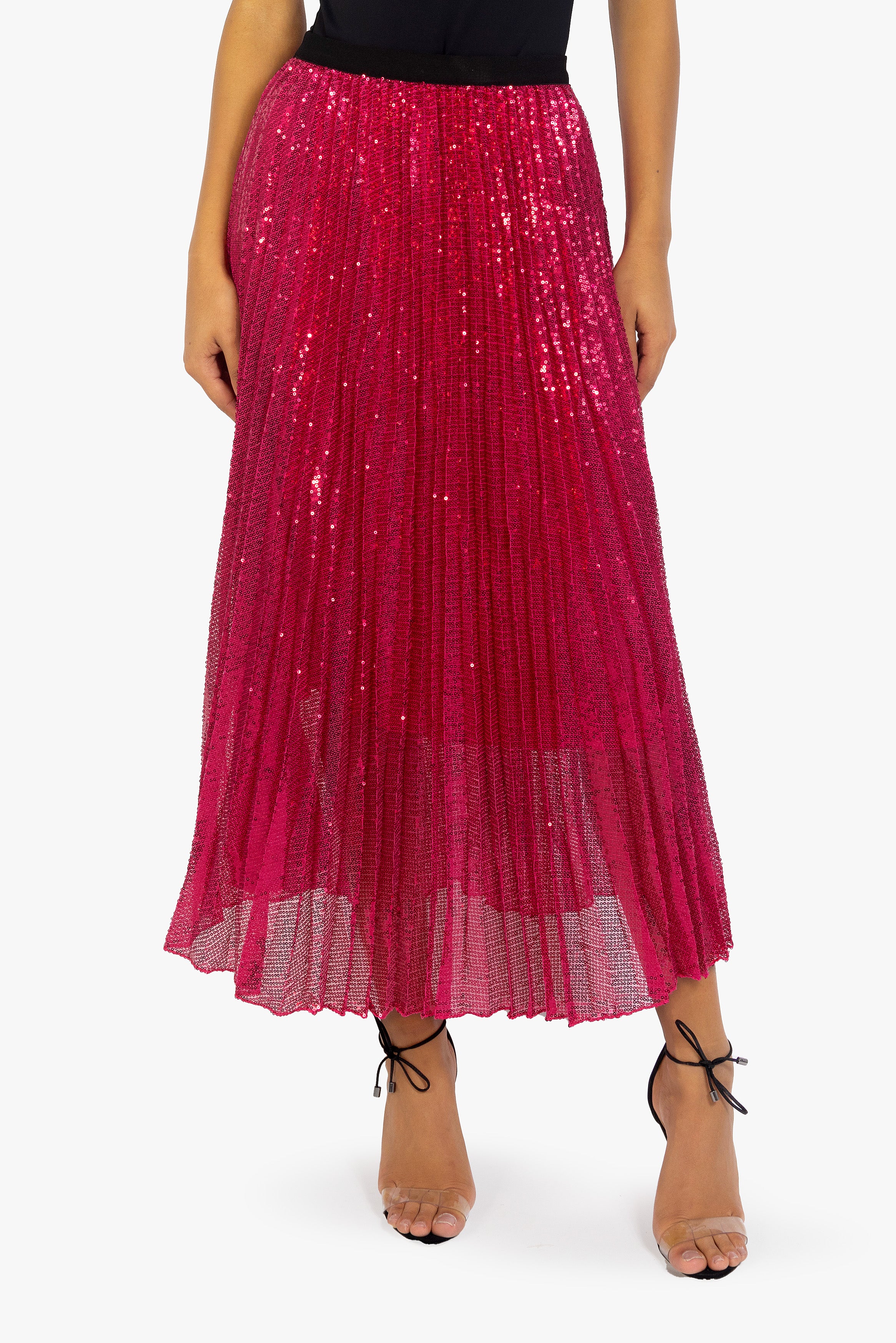 SCARLET SPLENDOR SKIRT
