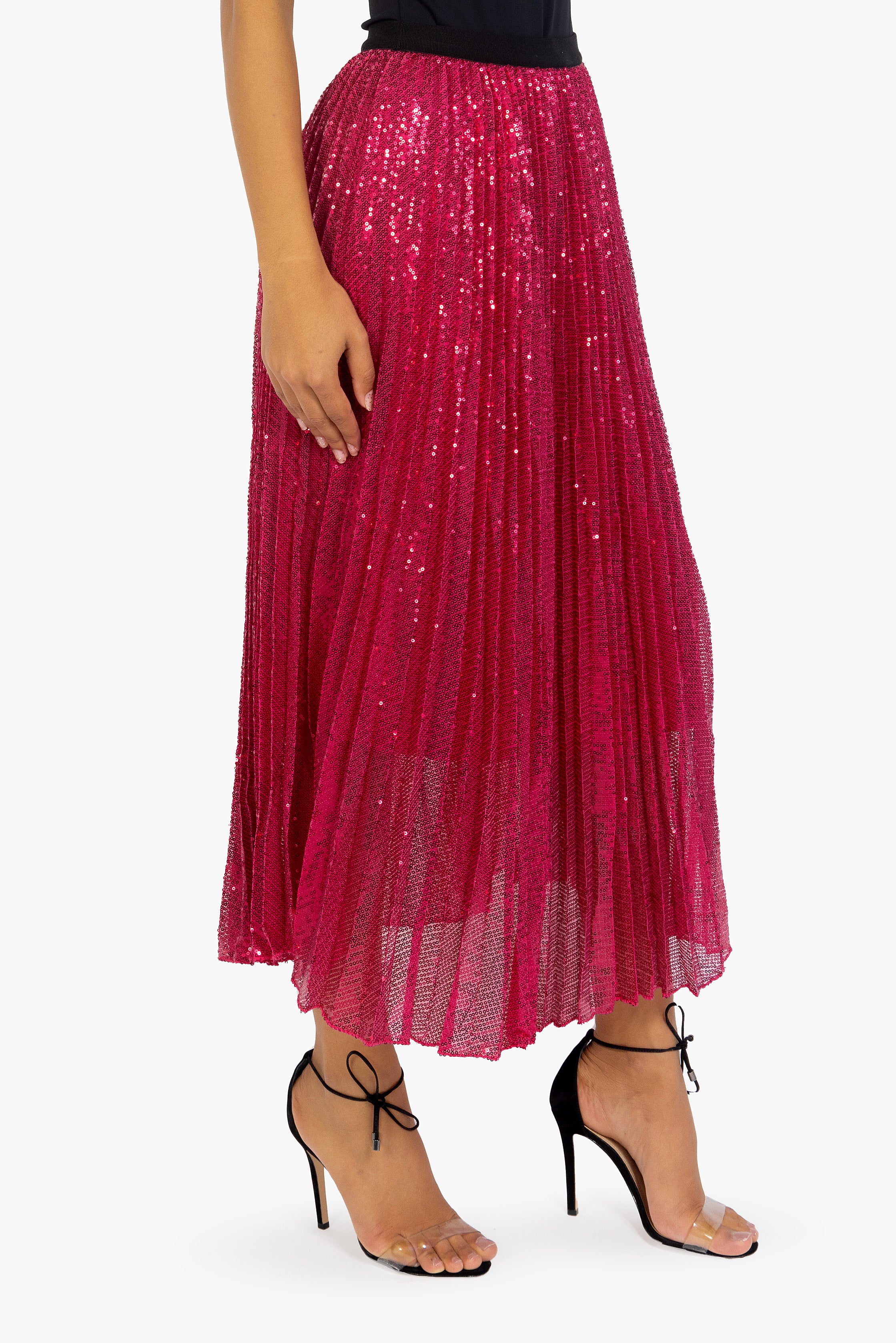 SCARLET SPLENDOR SKIRT