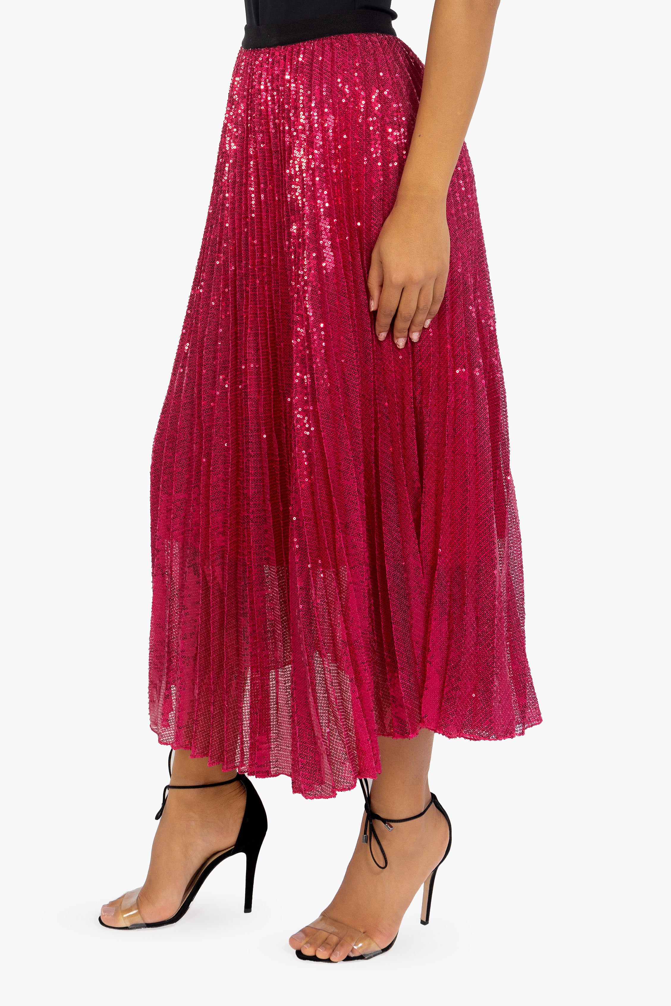 SCARLET SPLENDOR SKIRT