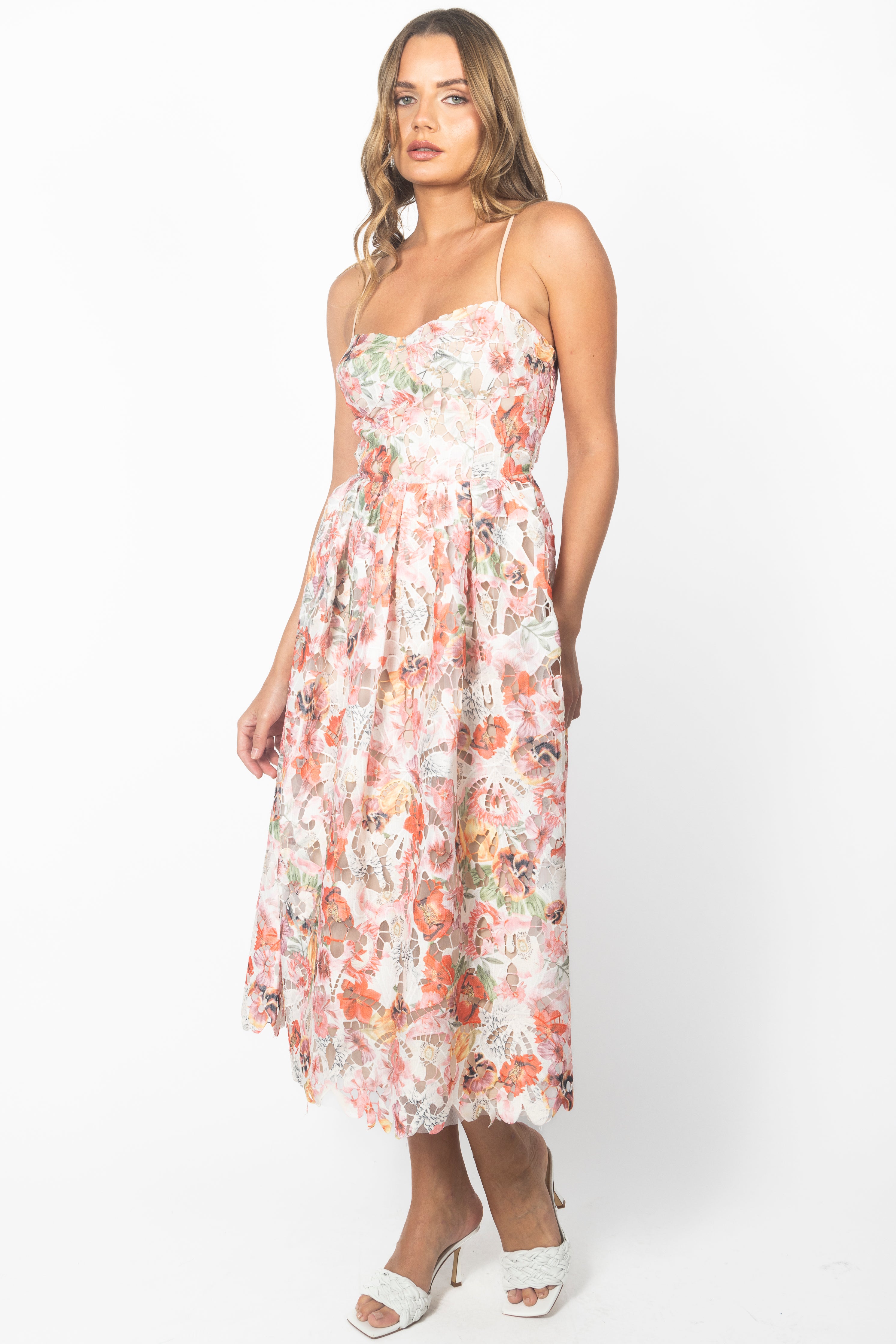 LACEY FLORAL DRESS