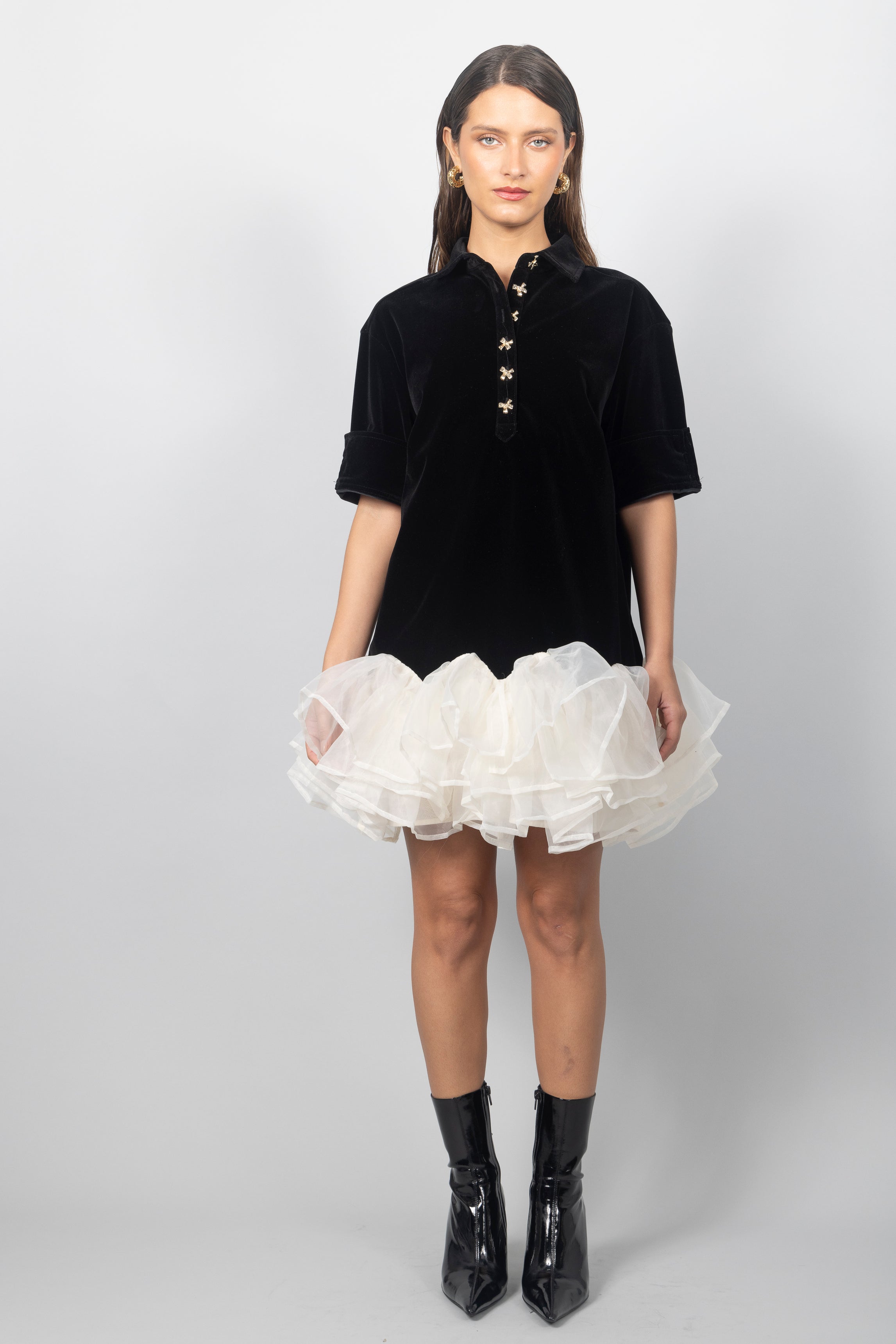 BROWN SAFARI SKIRT