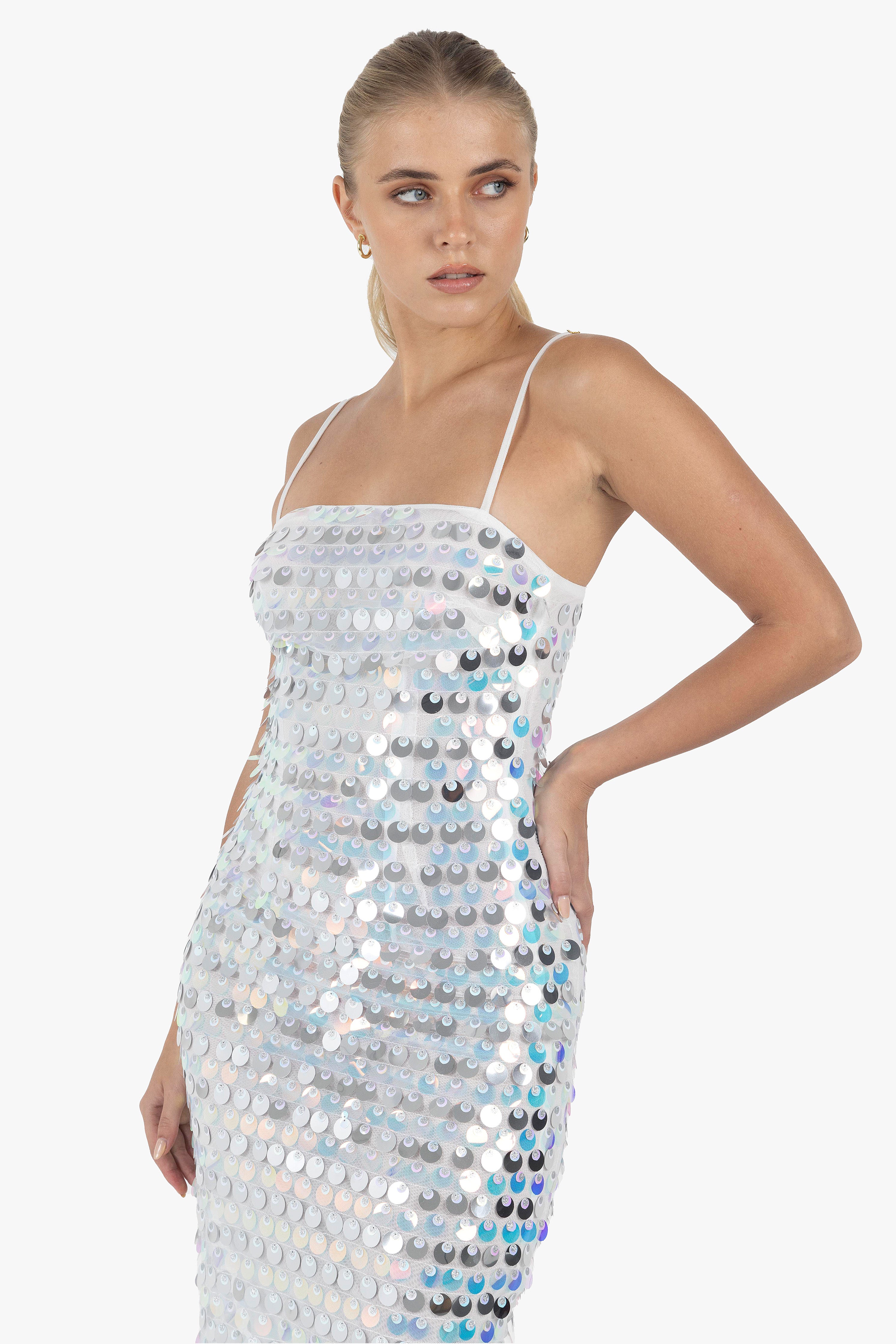 MERMAID-SEQUINS DRESS