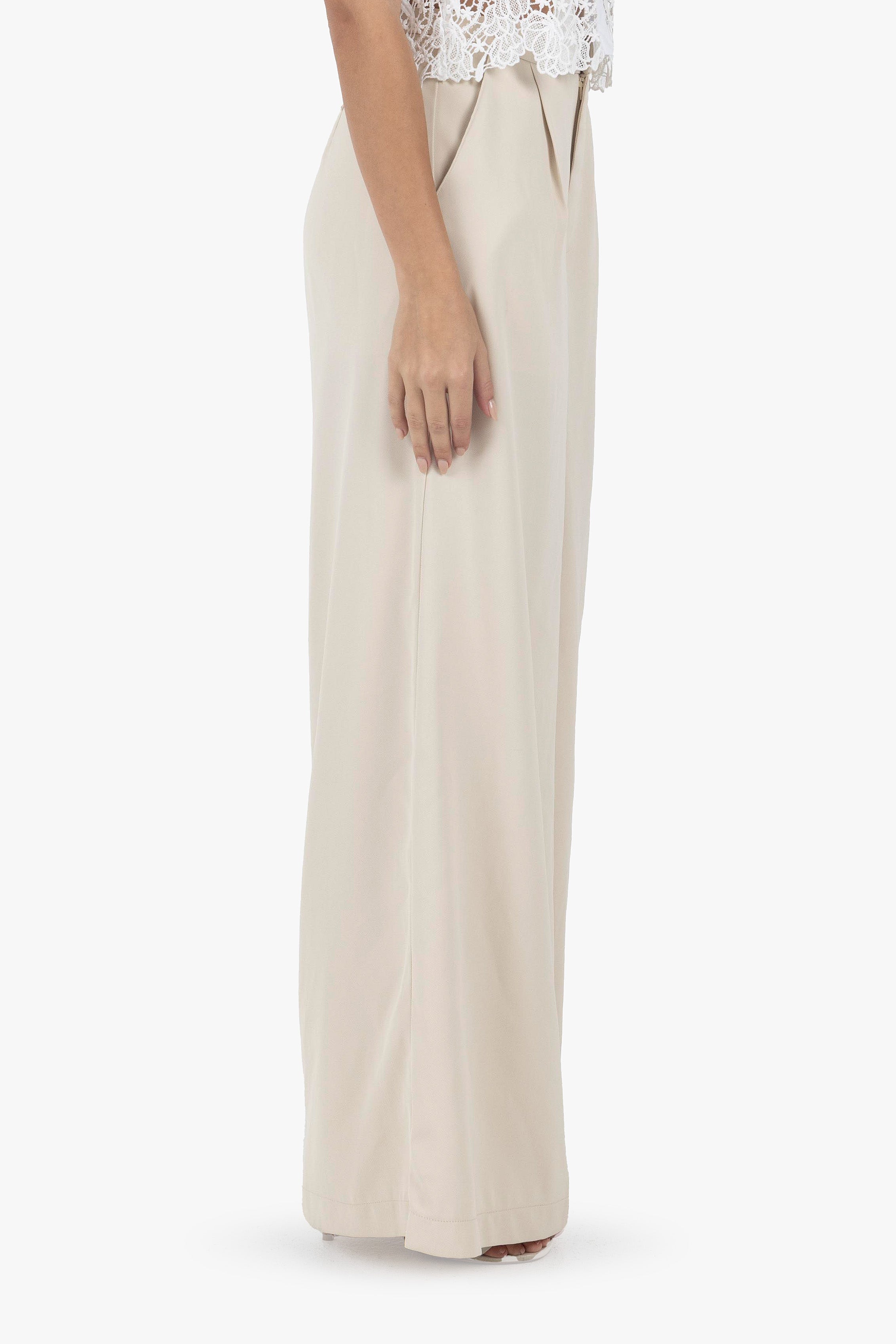 BEIGE TROUSERS