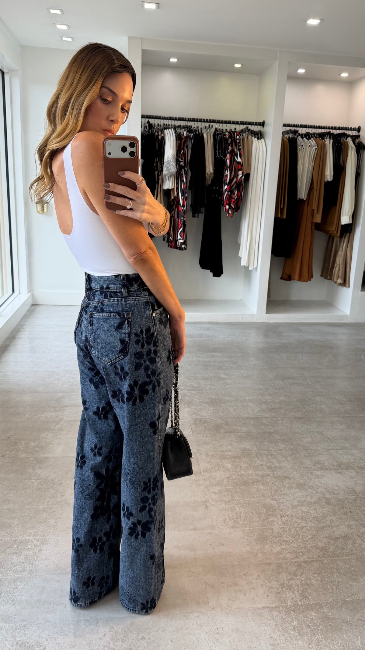 SHADOW BLOOM DENIM