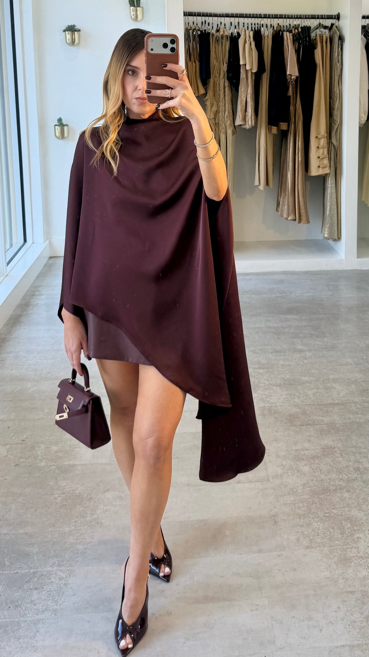 WINE EDIT SKORT