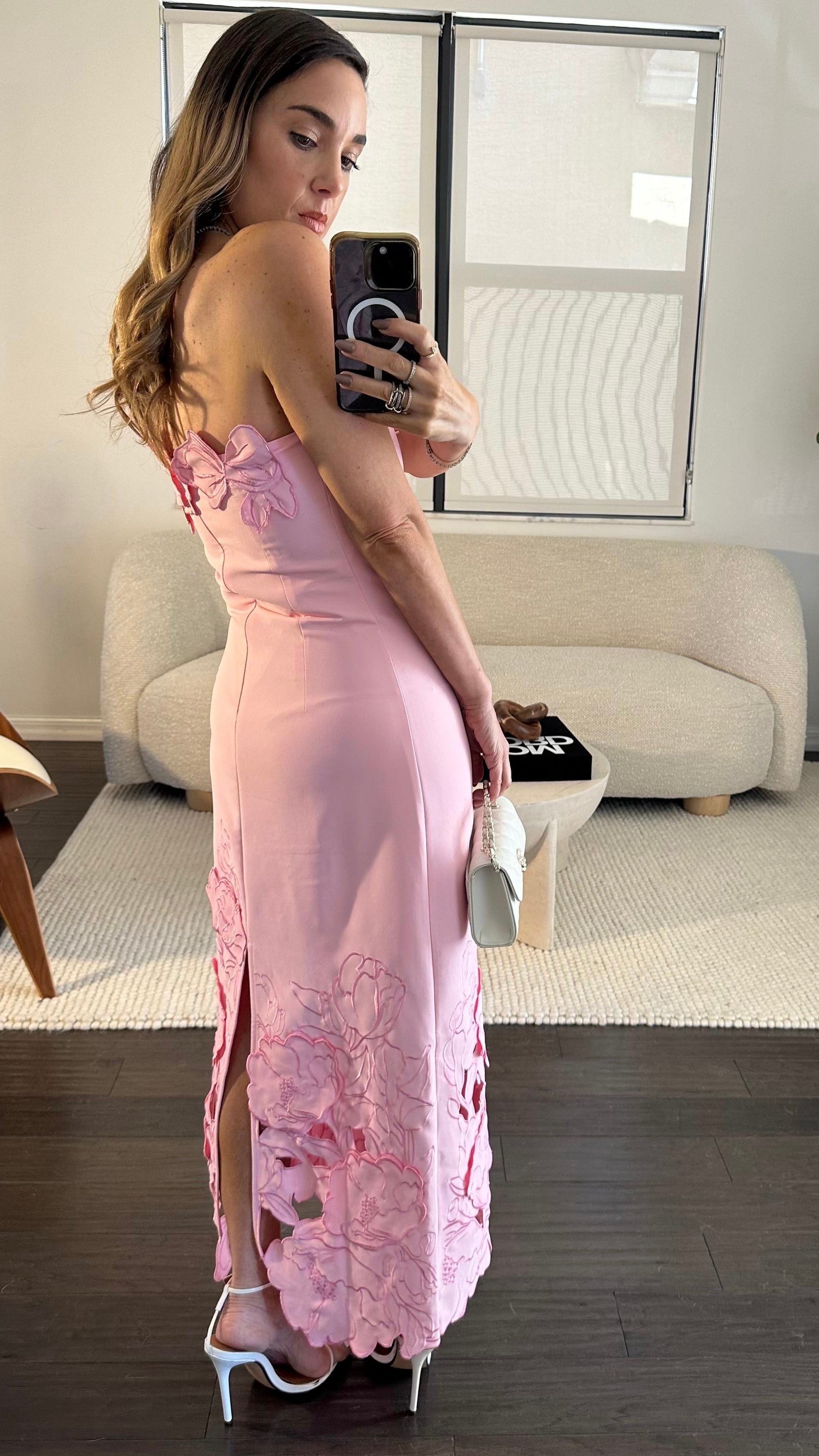 BLUSH PETAL MUSE DRESS