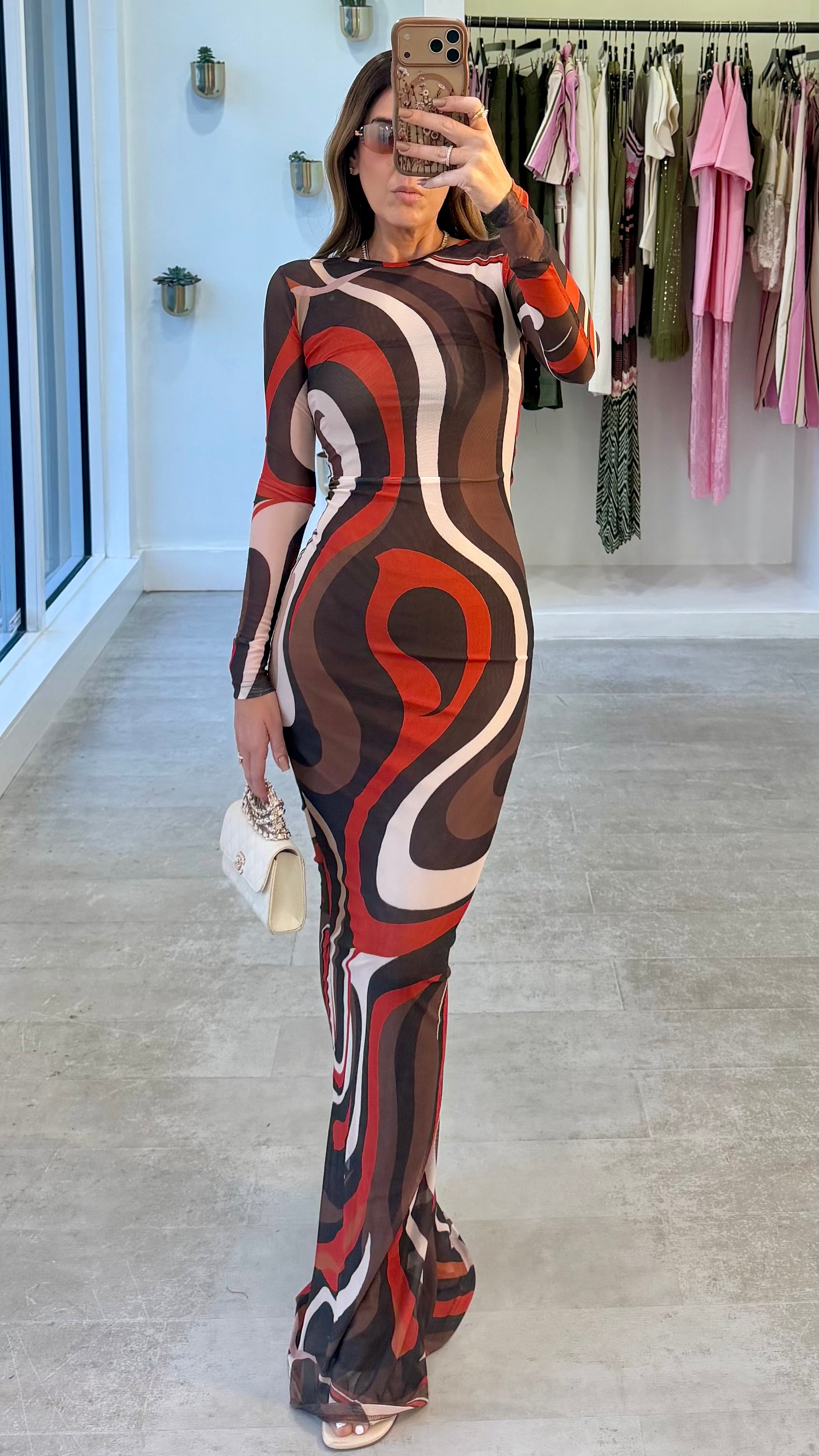 RETRO NEUTRO DRESS