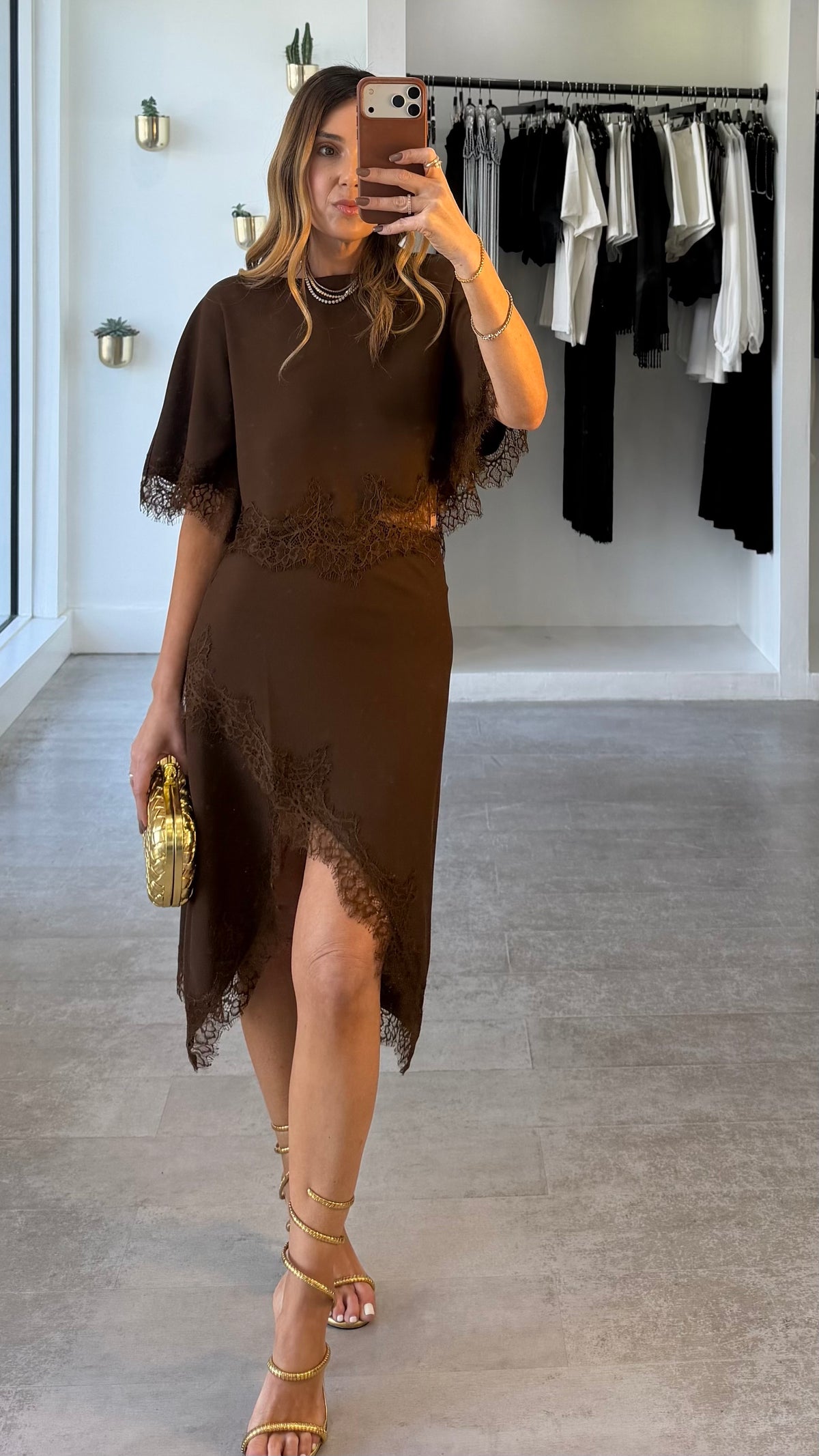 ESPRESSO LACE SET