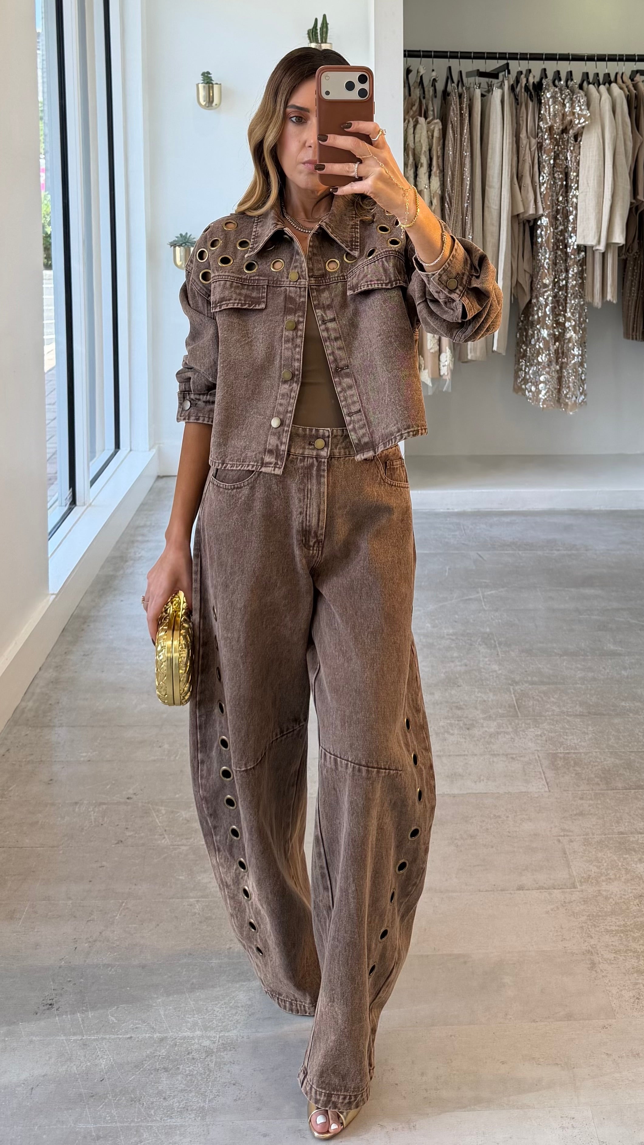 WASHED ICON DENIM SET