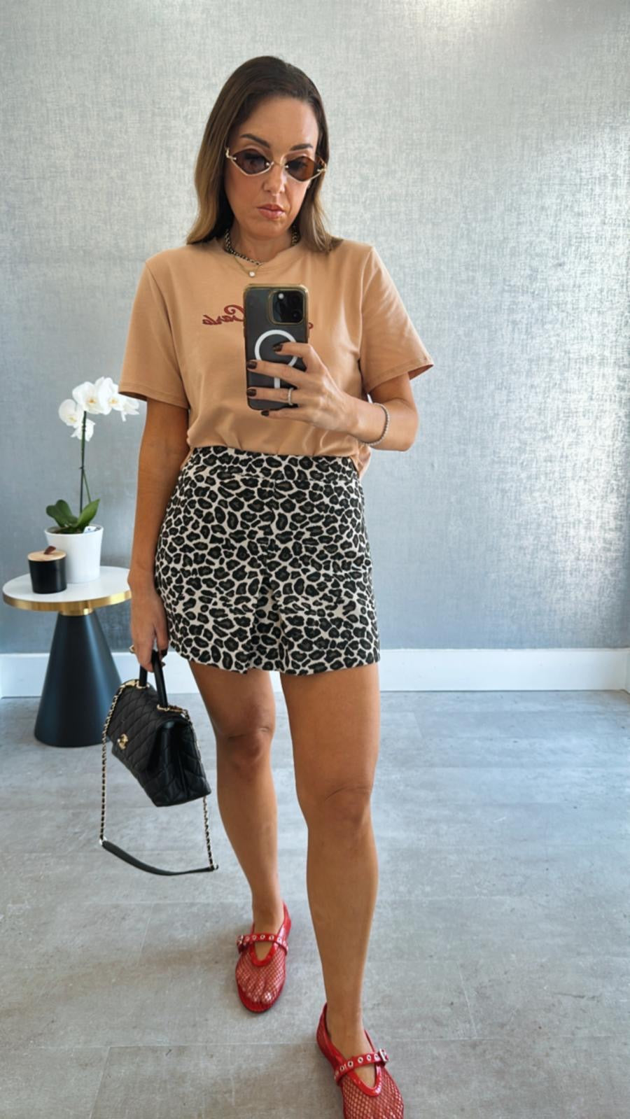 THE LEOPARD SKORT