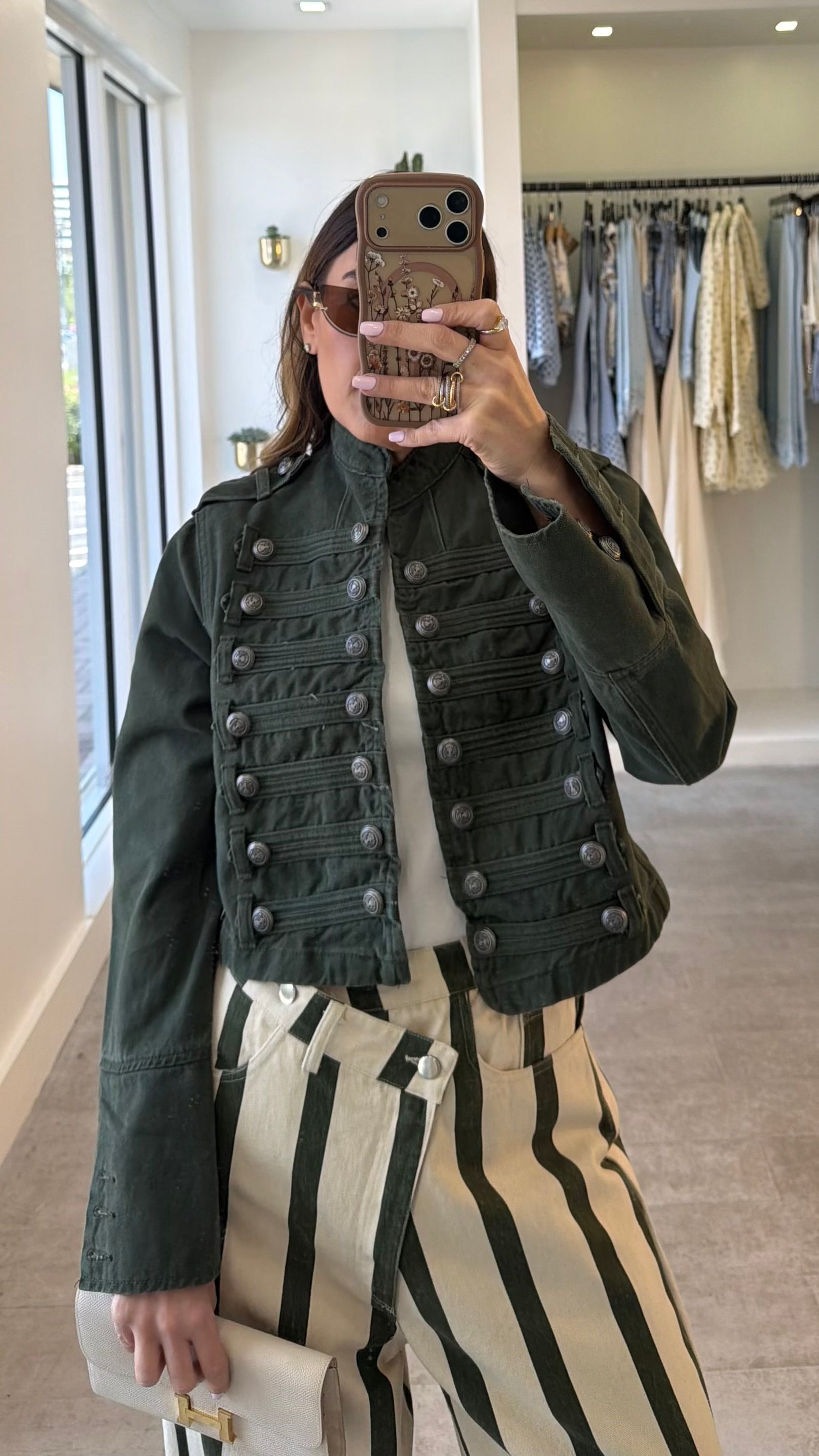 GREEN NAPOLEON JACKET
