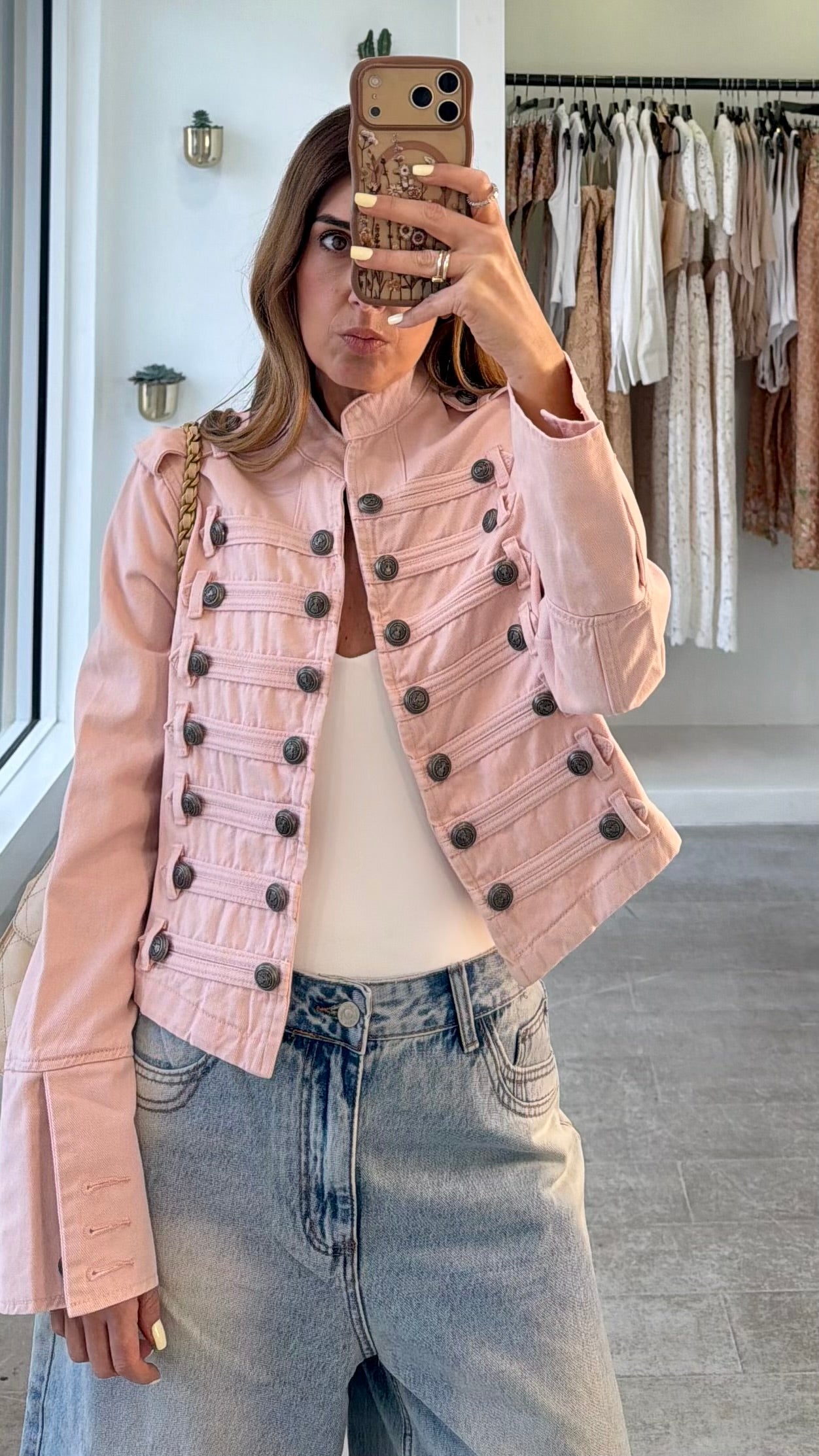 PINK NAPOLEON JACKET